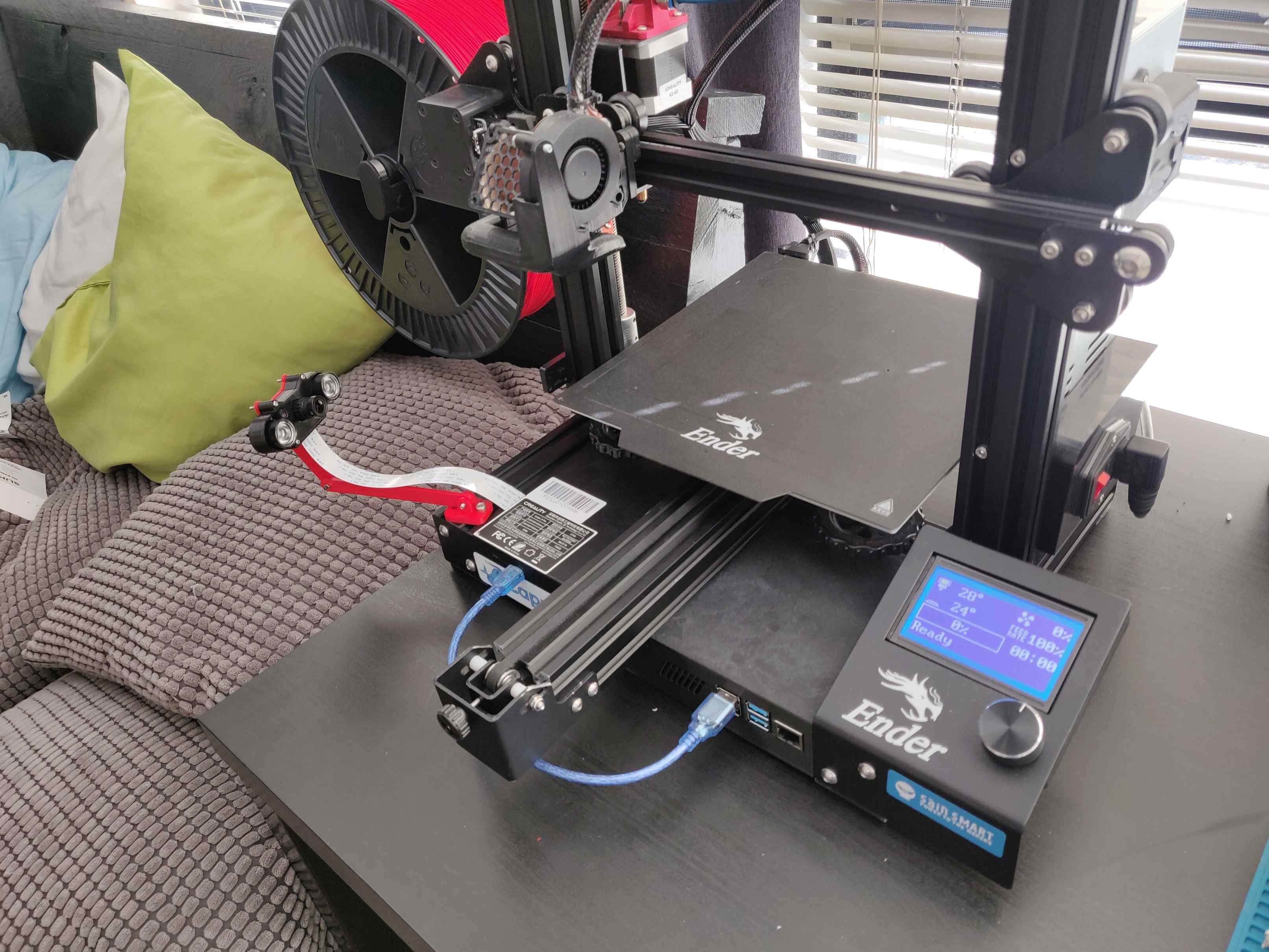 Ender 3 Pro RaspberryPi 4B case with relay
