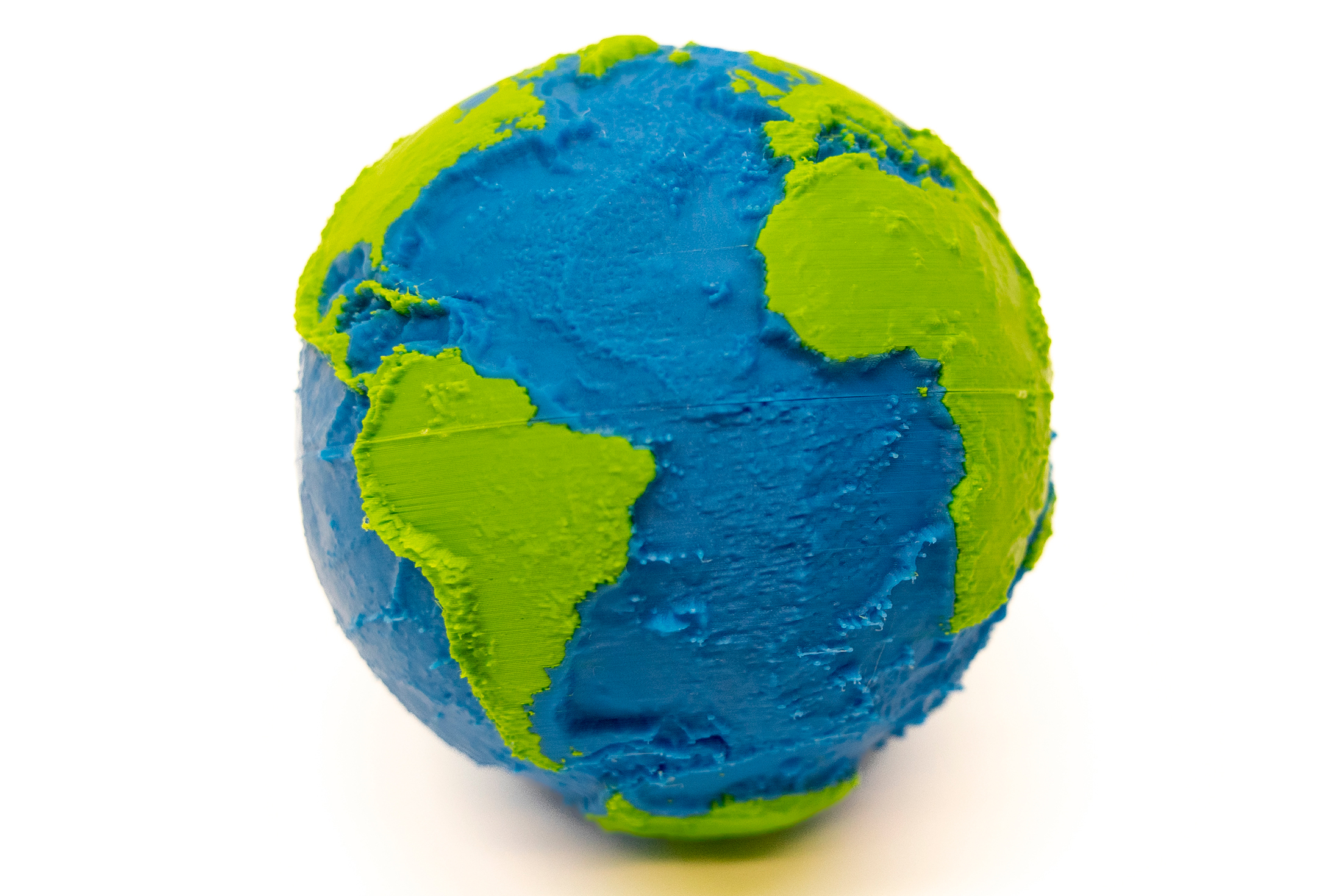 Relief Earth 2 colour - high polygon