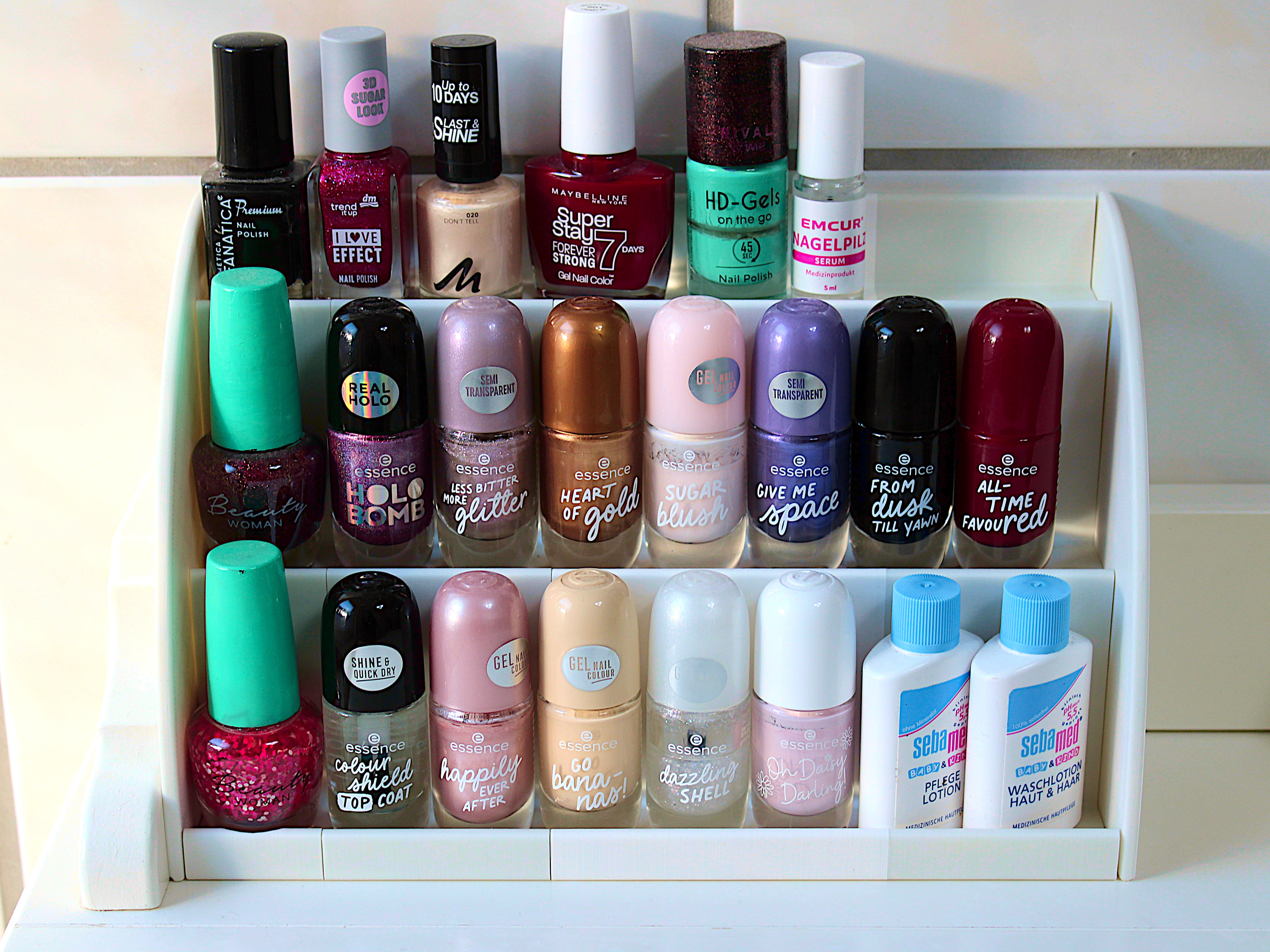 Nail Polish Presentation Shelf / Rack / Stand (modular)