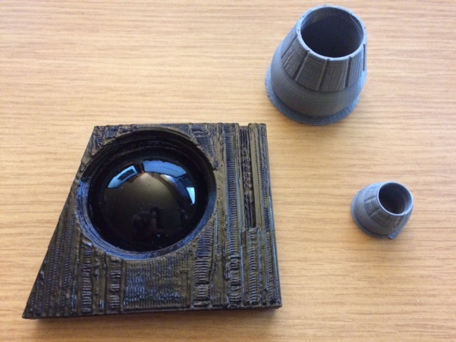 R2D2 costume parts - Radar Eye and Holographic Projector