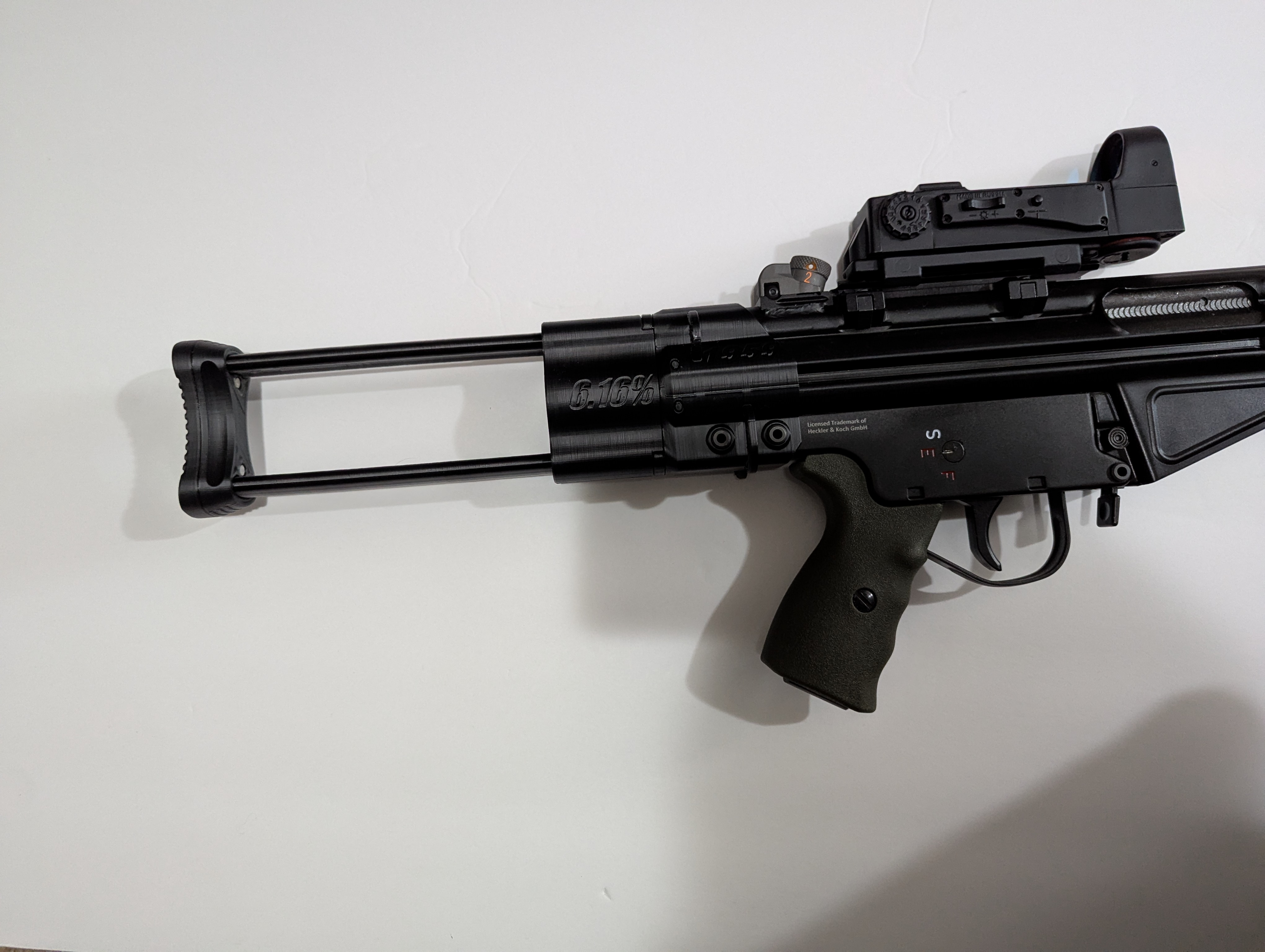 WE G3 GBBR collapsing stock