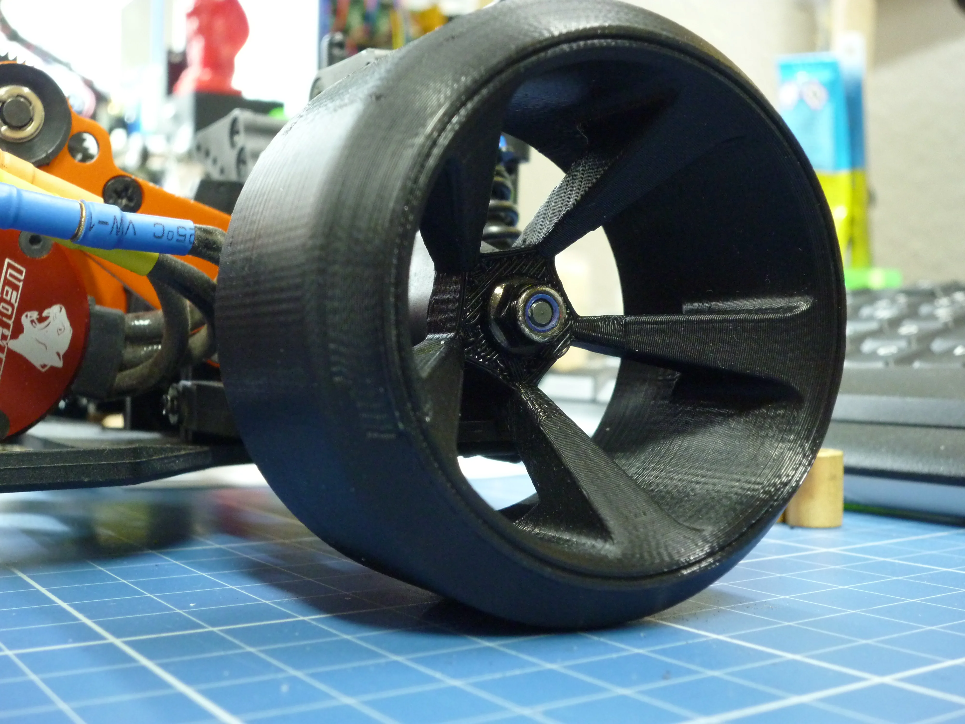 Drift Wheels 1:10 Scale 5-Spooks Diameter 64mm