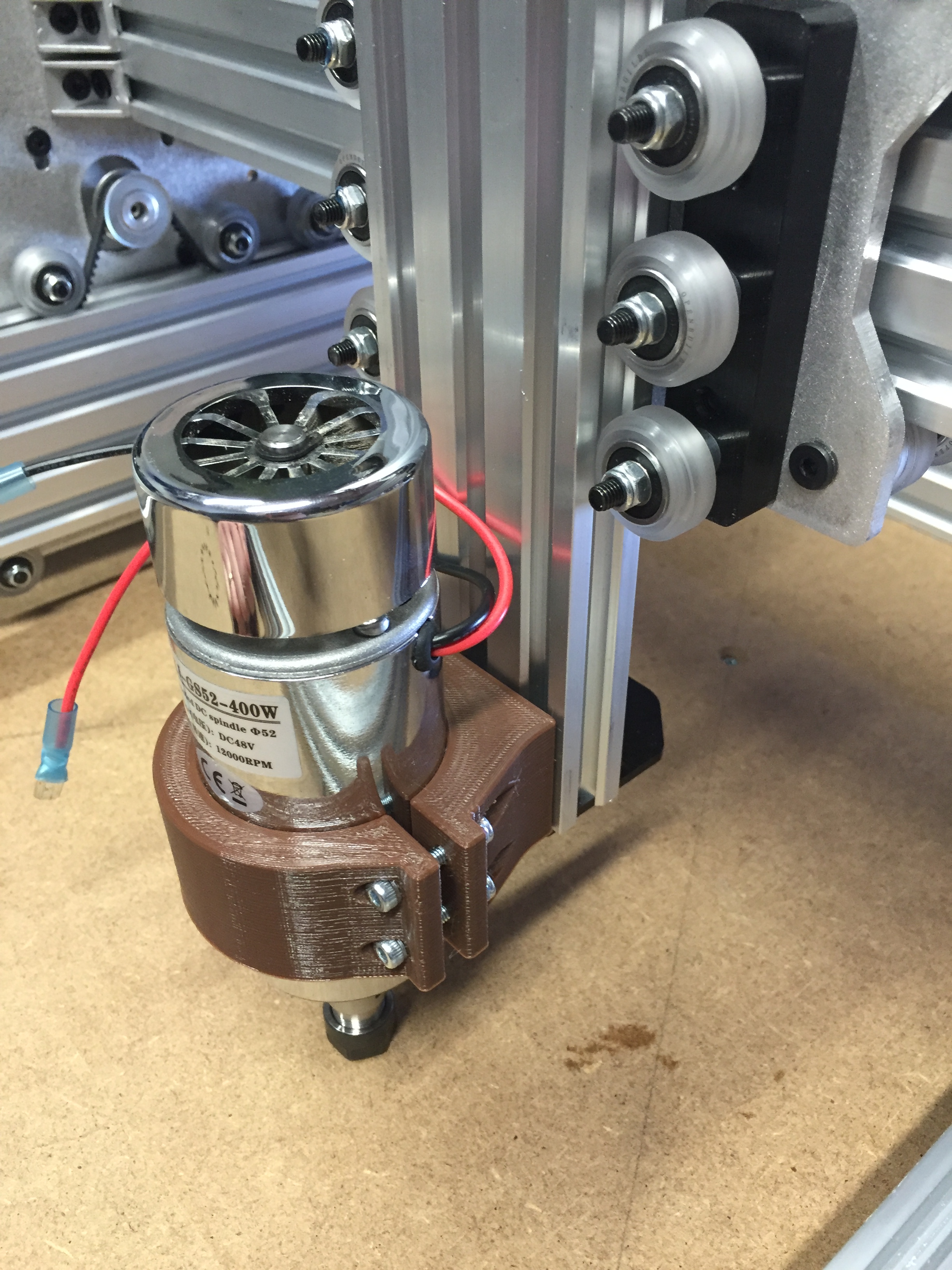 OX cnc 400w 52mm spindle holder