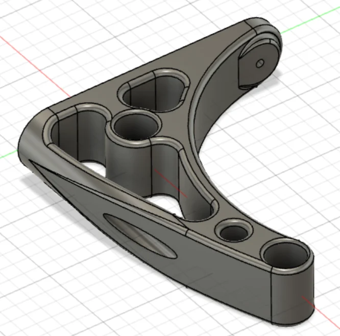 3/4" EMT Filament Rack Bracket
