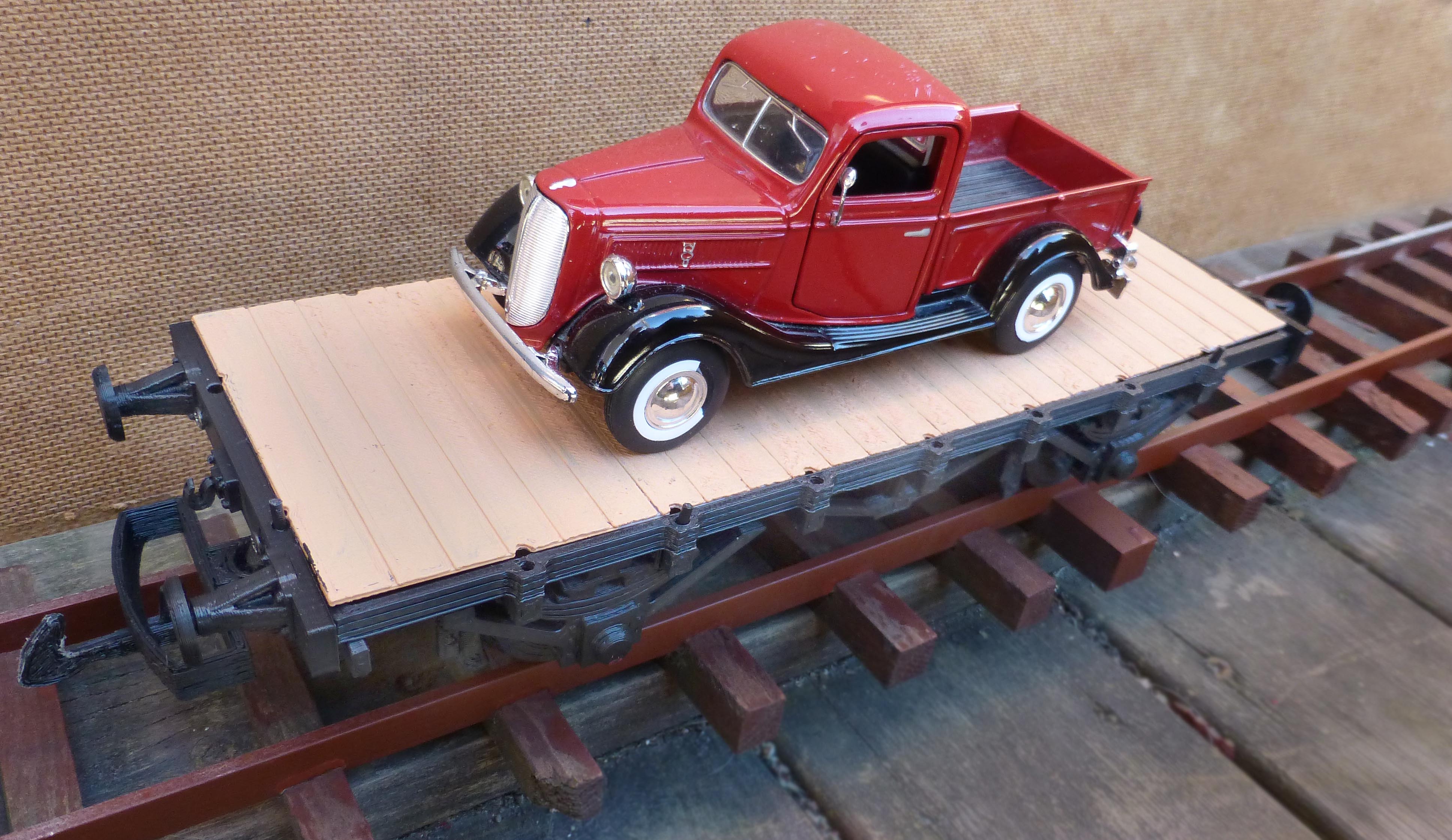 Flatcar  scale 1:32