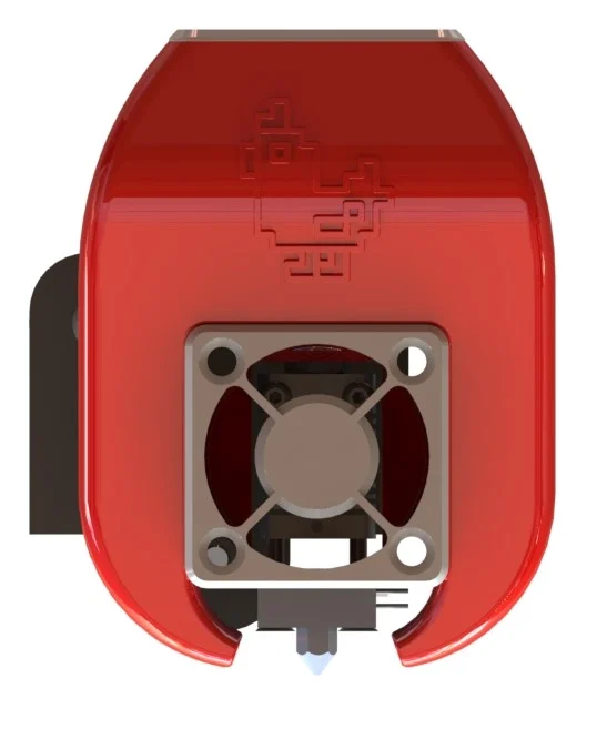 Ender 3 V2 Cluck Duct fan shroud BL/CR Touch