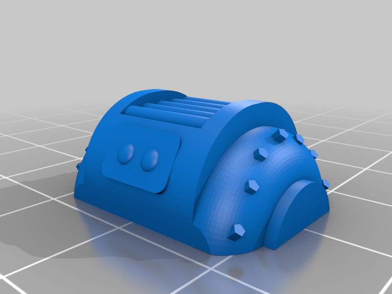 Towed Laser Turret 15mm scale