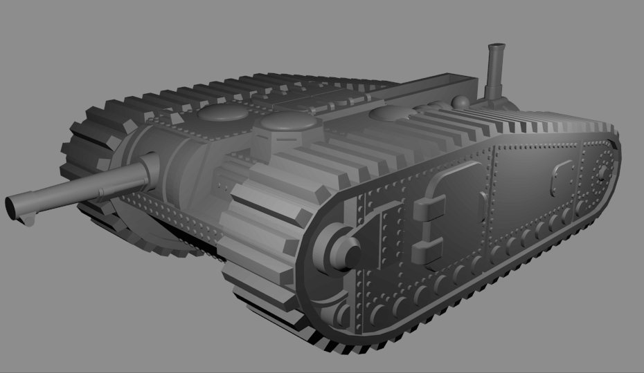ESTIENNE STEAMER TANK