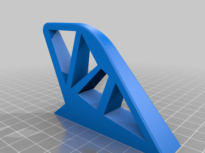 Lightweight higher angle helmet holder wall mount