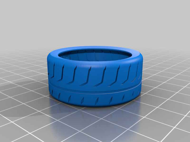 semi slick tire 1to18