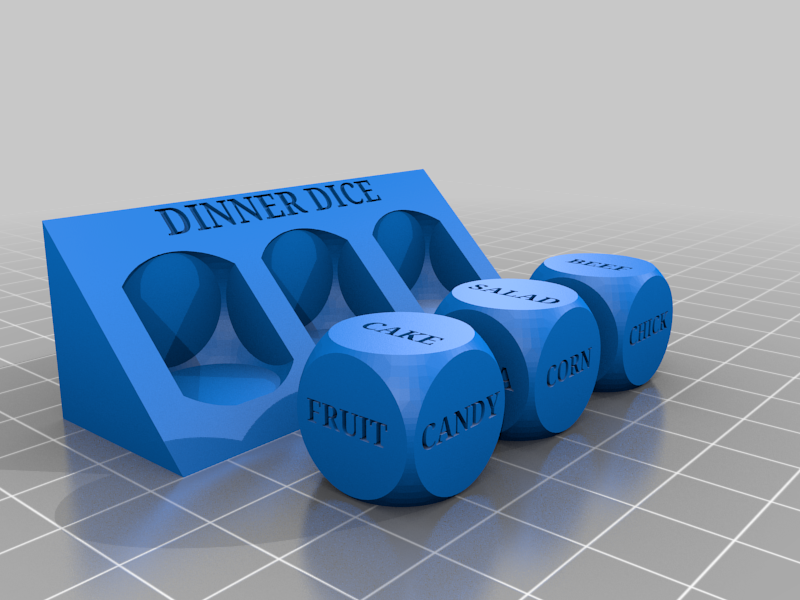 Ultimate Dinner Dice