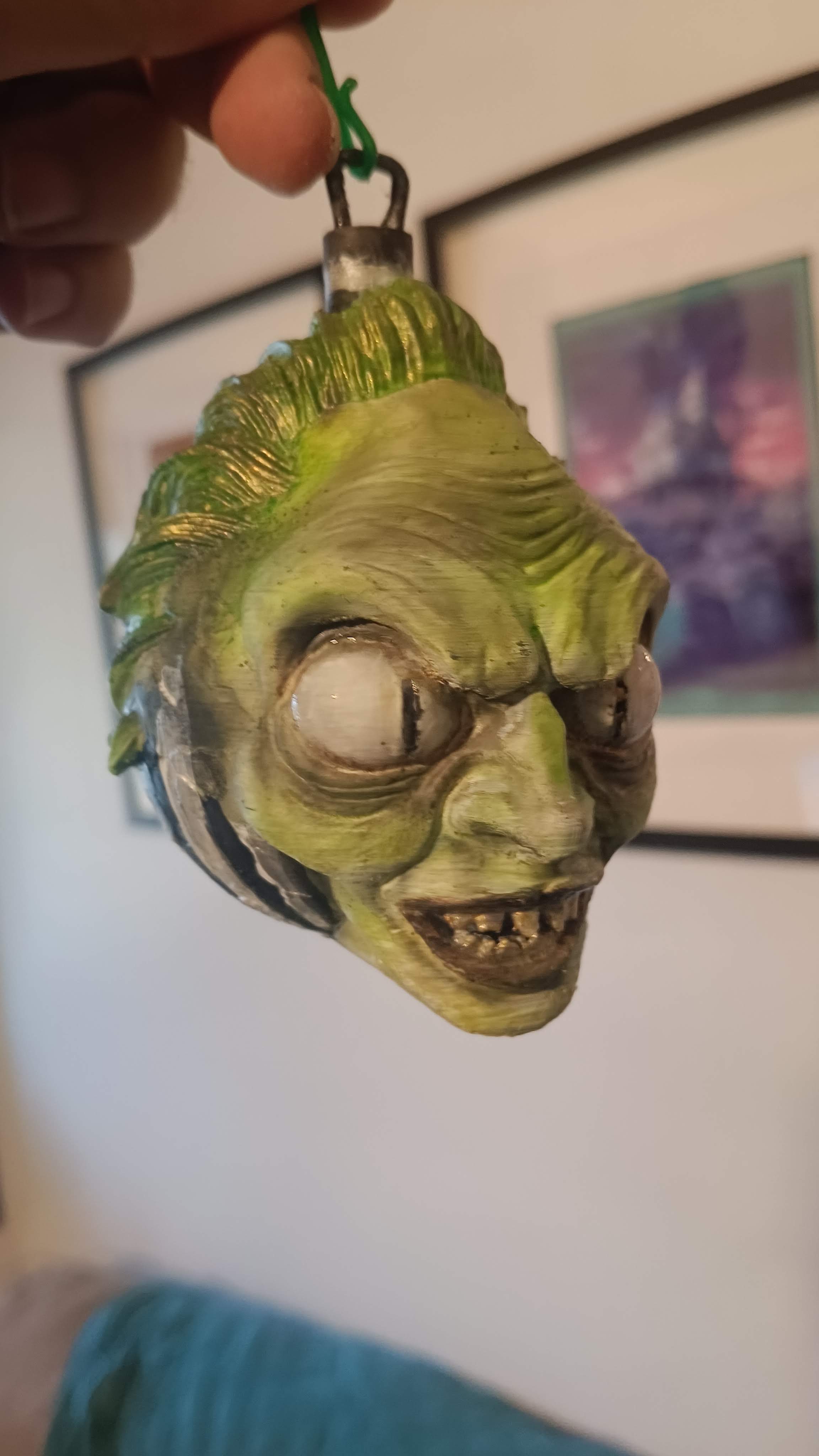 Snake Beetlejuice bauble