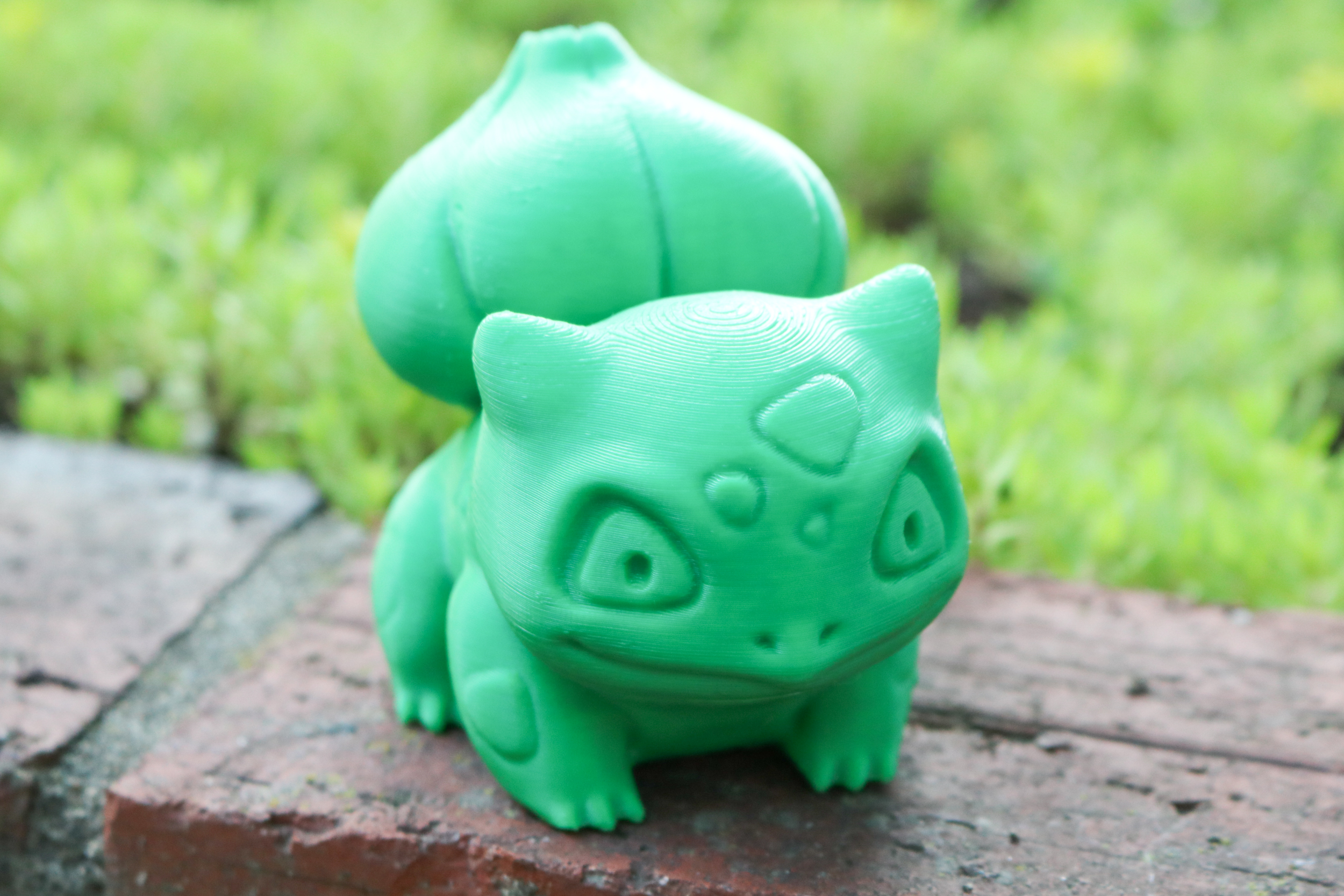 High-Poly Realistic Bulbasaur