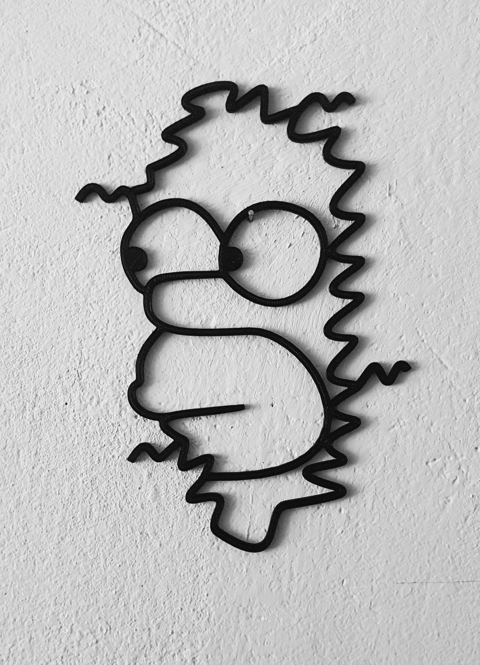Homer Simpson Backs Into Bushes (Wallart)
