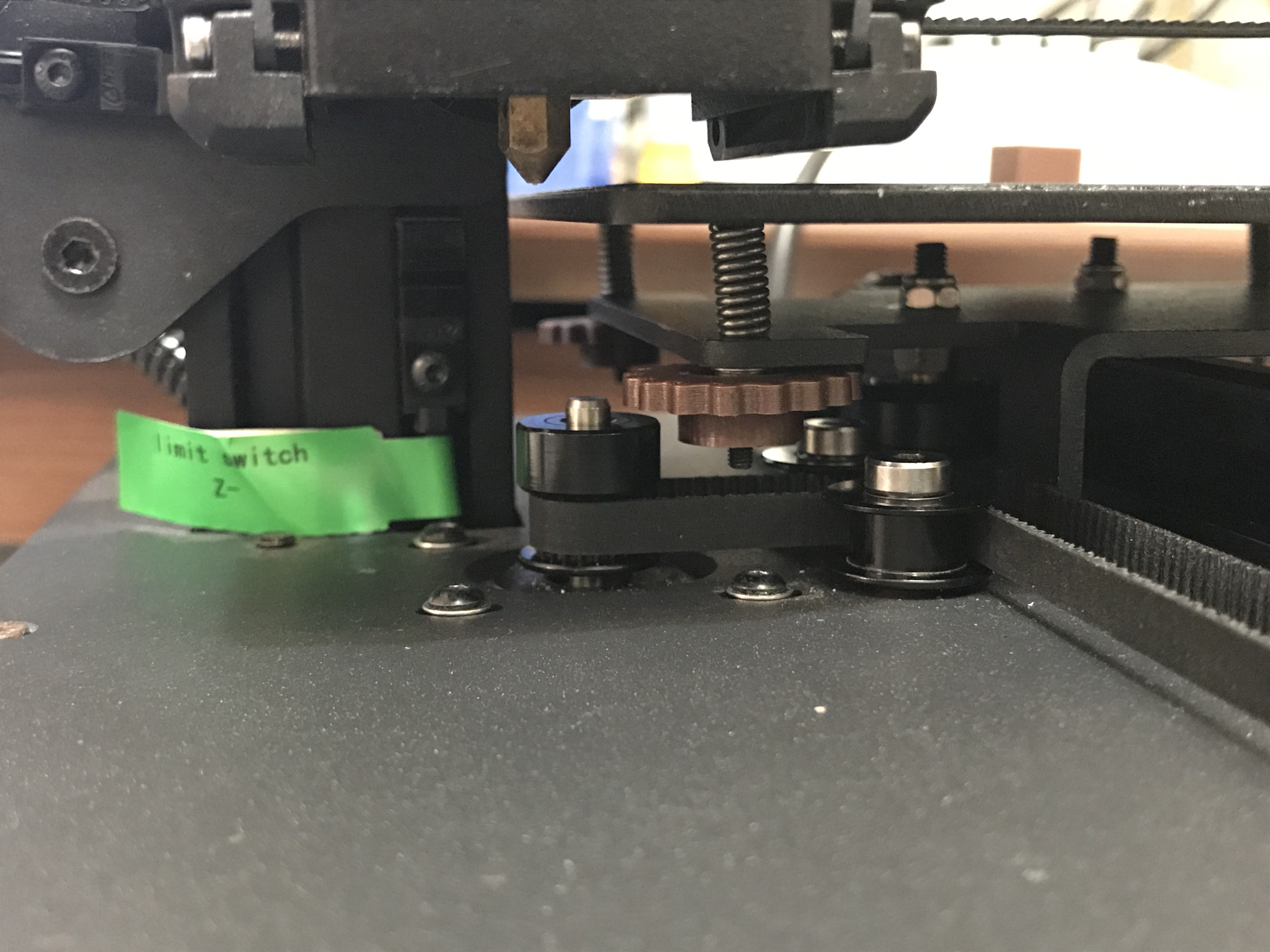 TEVO michelangelo bed level knob