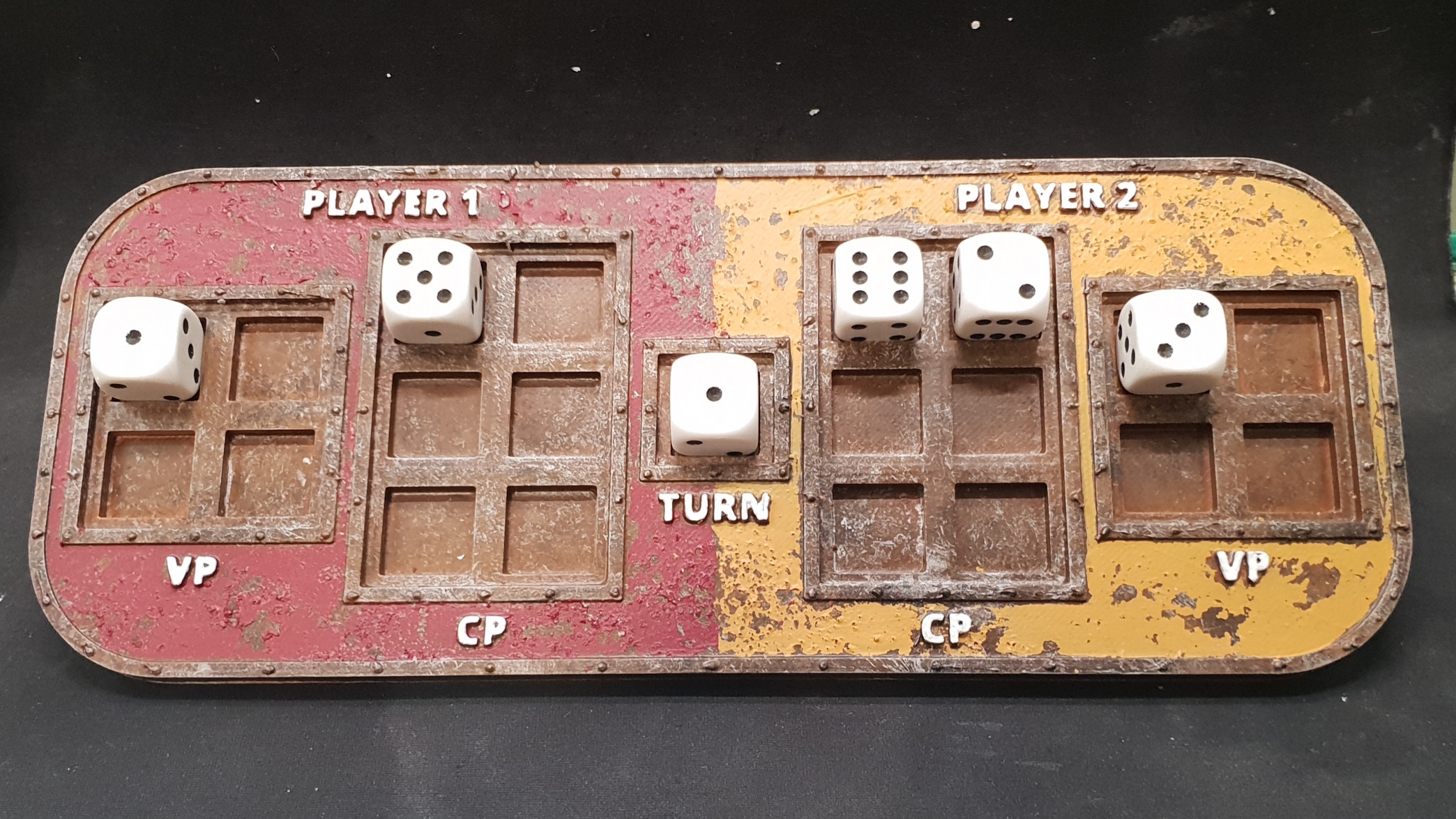 40k Game Tracker (12mm dice)