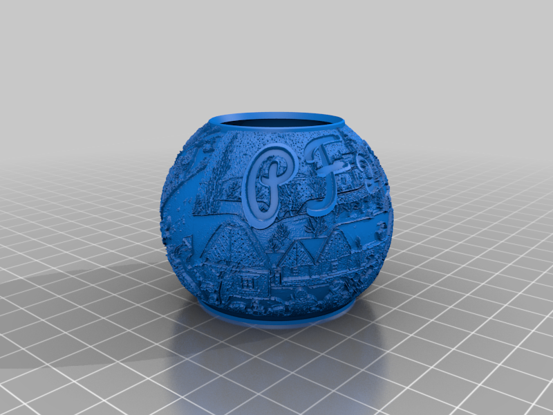 Winter themed Lanterns for IKEA LED candles //Ladovská zima - lithophane na led svíčku + PF 2022//