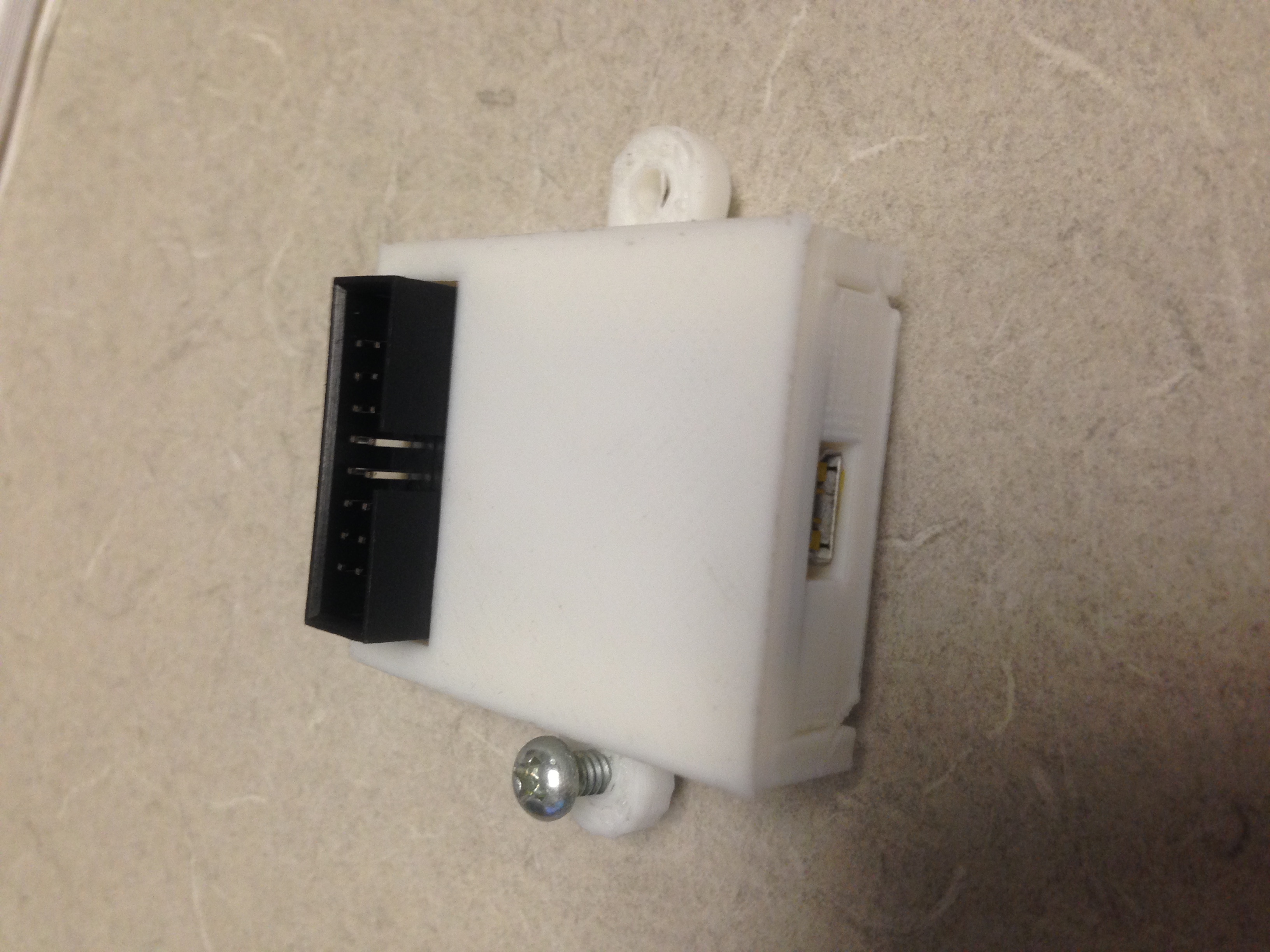FadeCandy Case with Header Slot