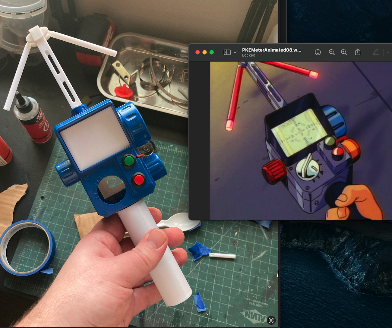 PKE Meter The Real Ghostbusters Kenner Toy Mod