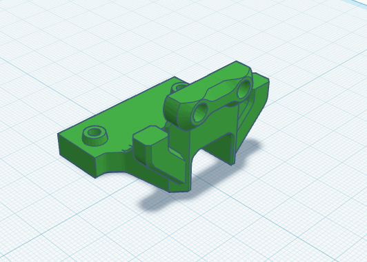 HeroMe7 Microswiss FlowTech 3130 Hotend Mount
