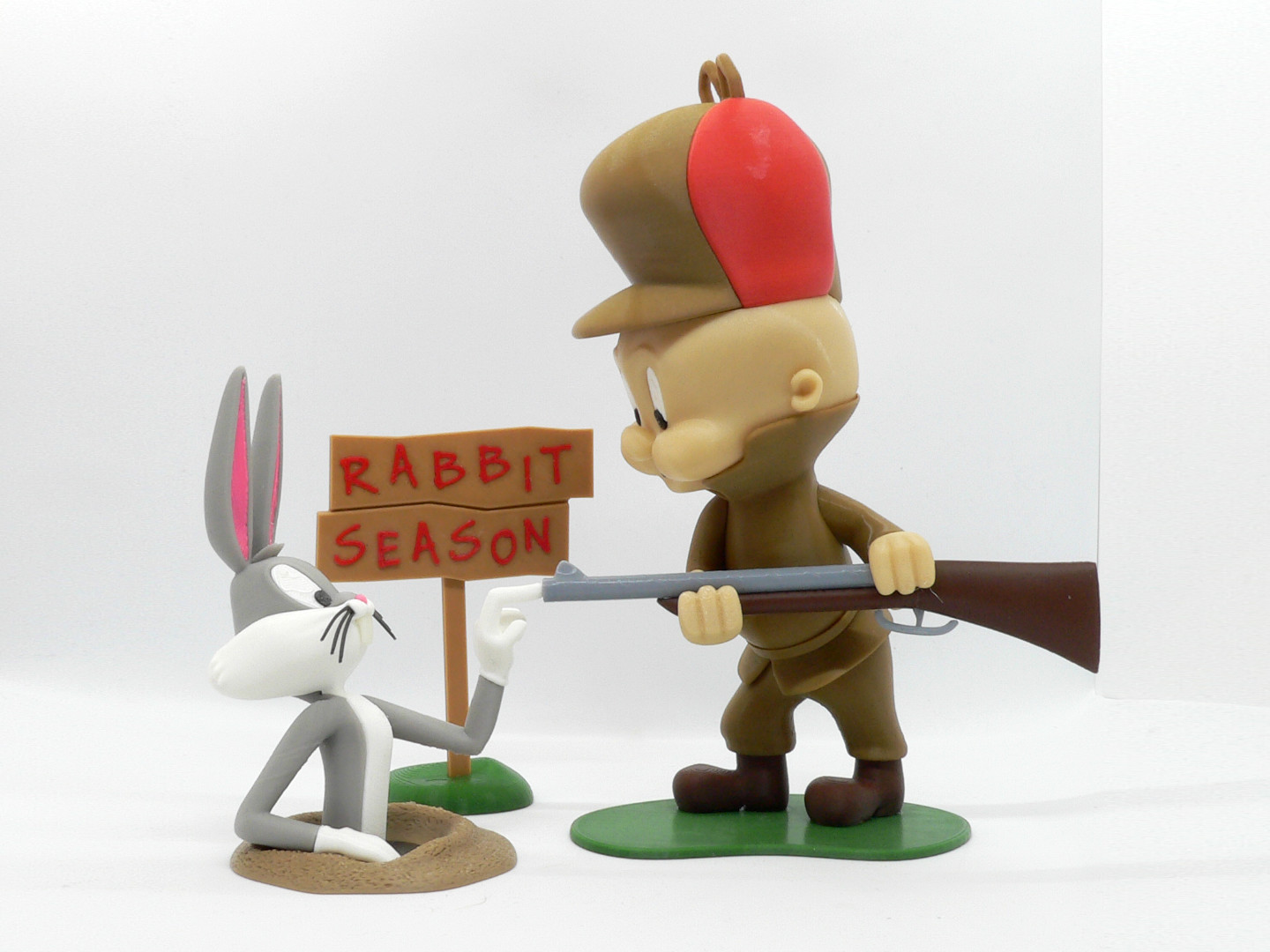 Sign for Bugs/Elmer Scene