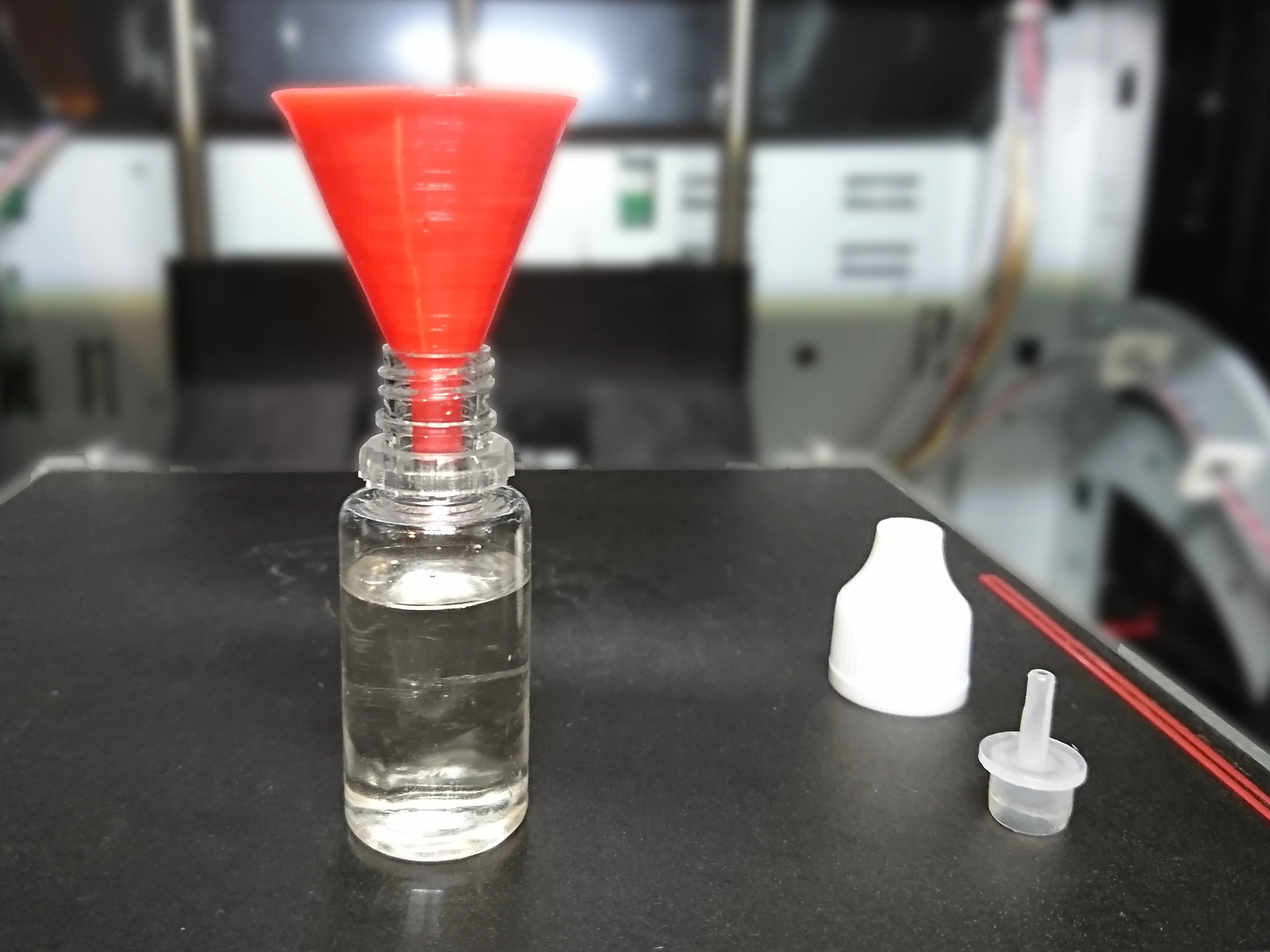 Liquid funnel for e cigarette bottles 10ml