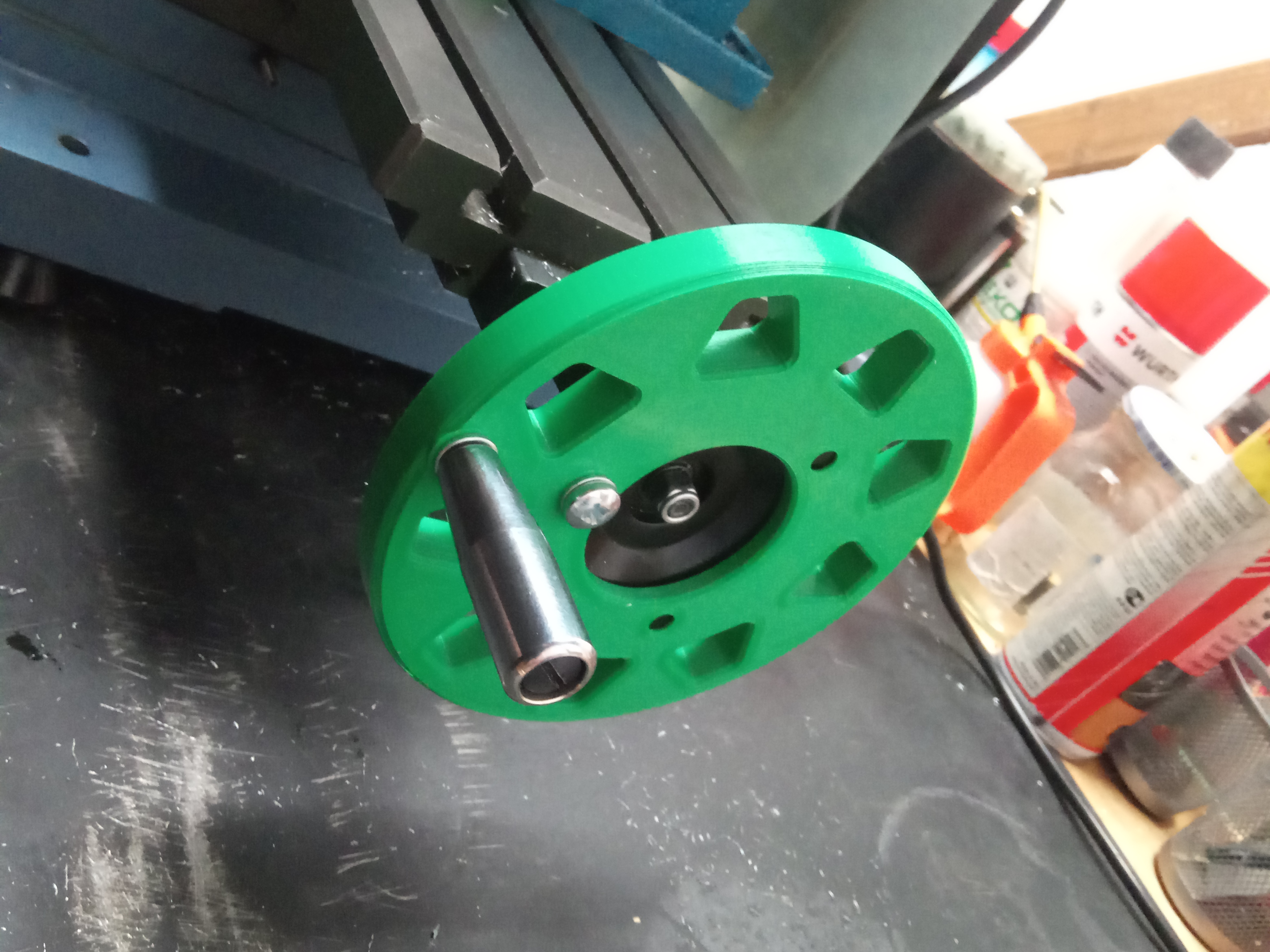 Mini mill hand wheel extension covers