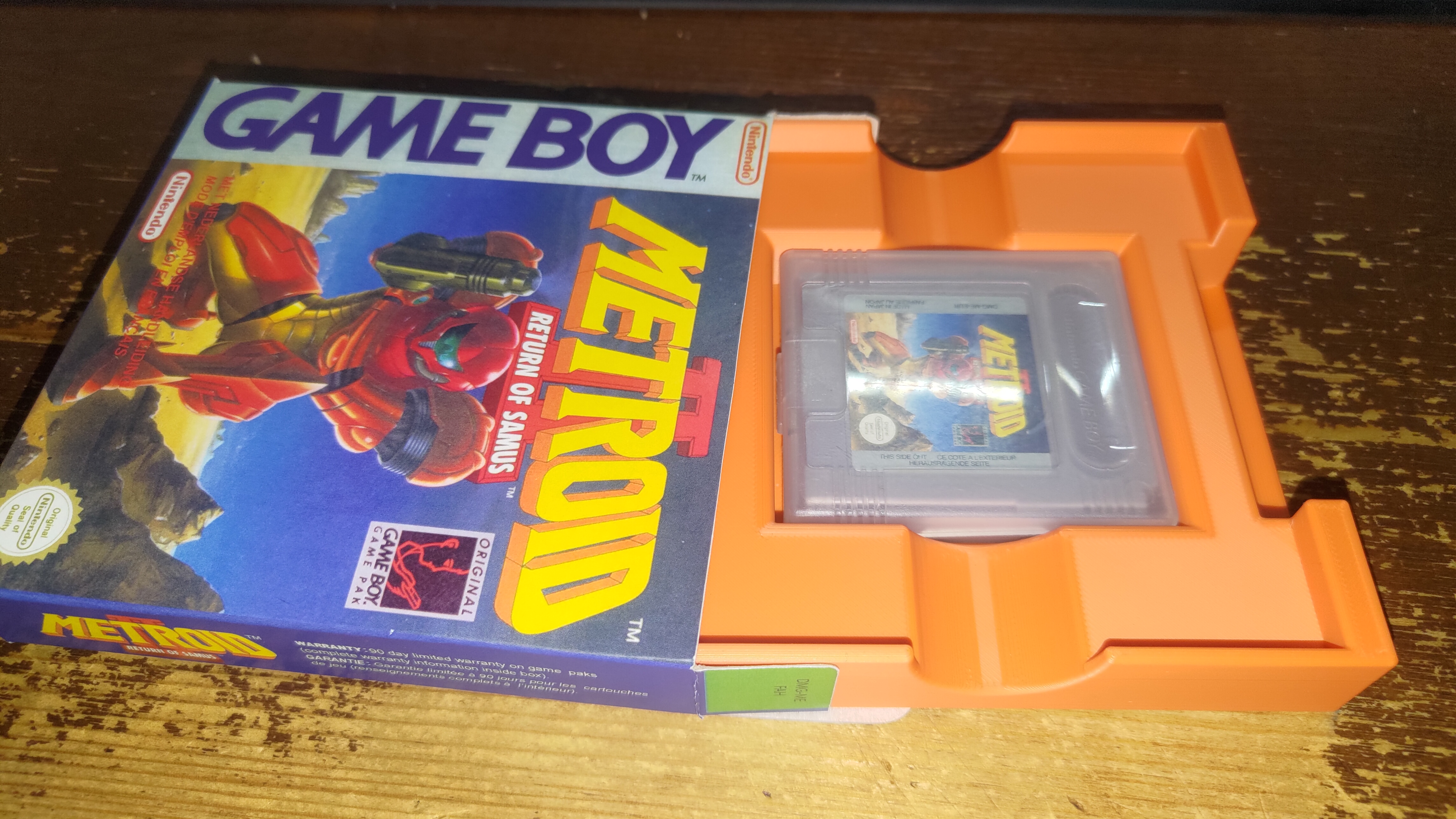 (UPDATE) GB/GBC/GBA Game box inner insert / Cale boite de jeux GB/GBC/GBA (PAL)