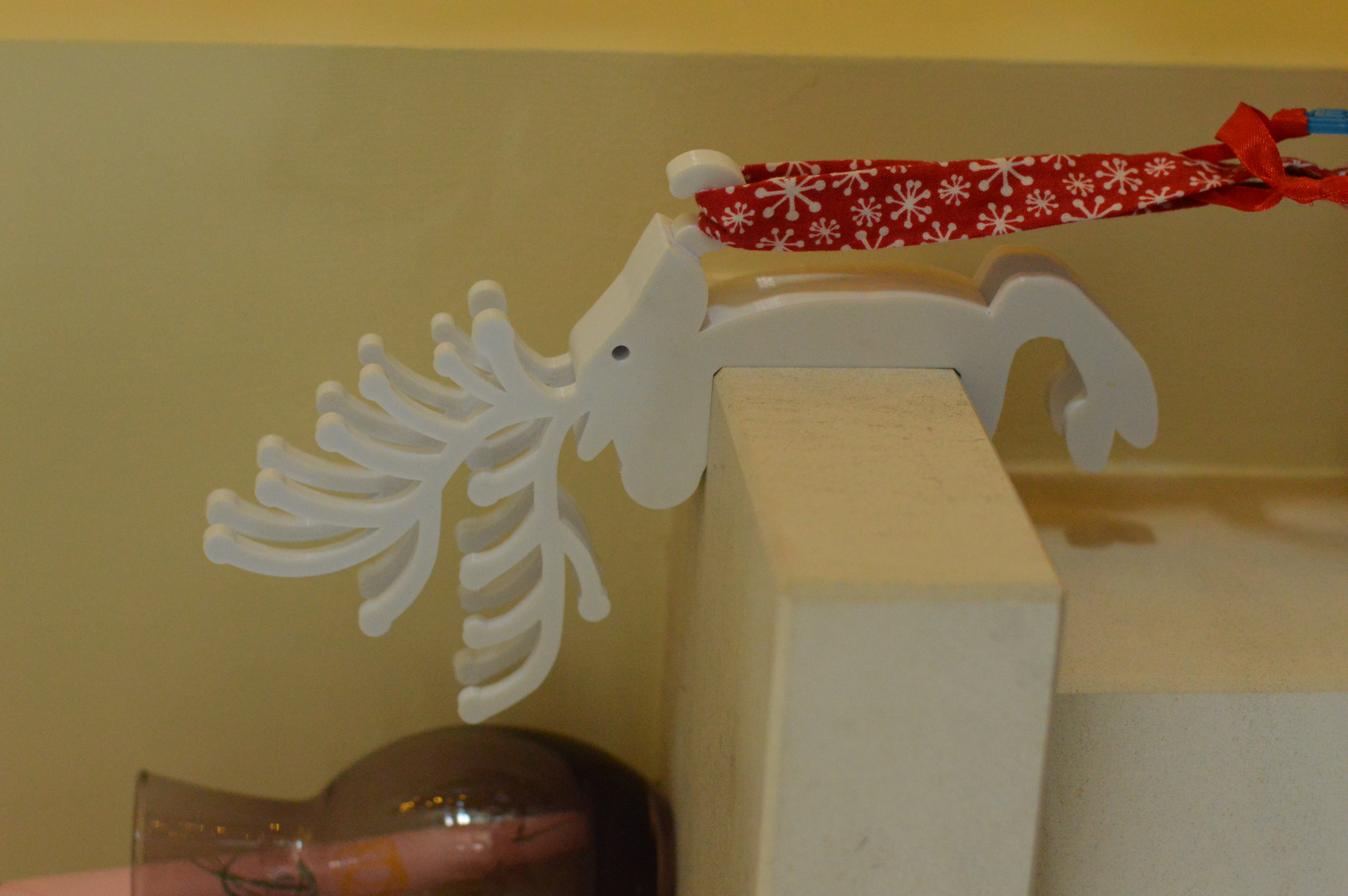 Christmas Reindeer Stocking Holder