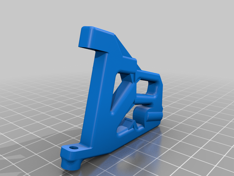 Carbon Fighter 2 suspension arm bottom front