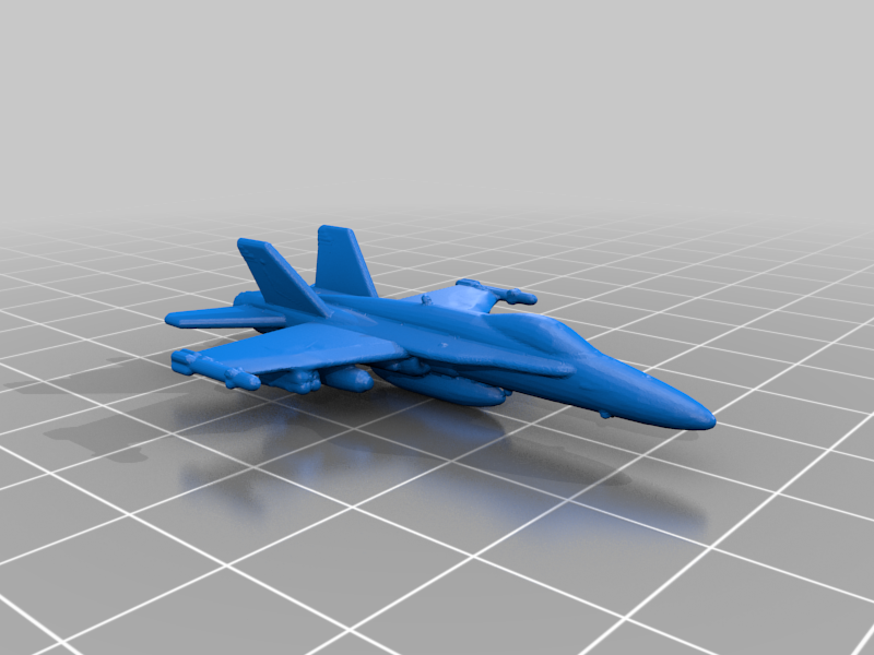 F-18 F18 Hornet F/A-18E/F 6mm Micro Armor