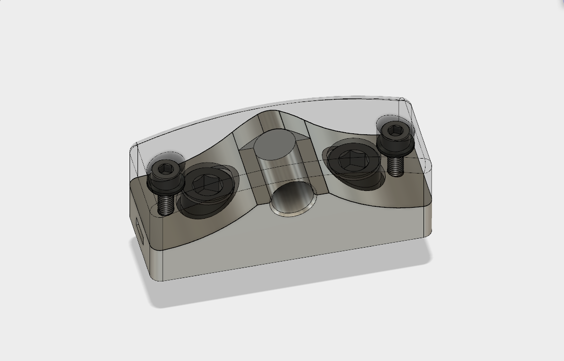 Caribou3d Y-rod holder with cap