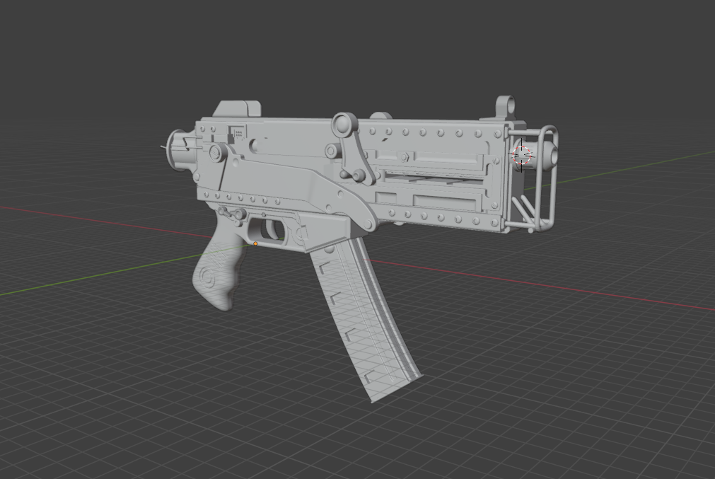 Fallout New Vegas 10mm submachine remix cosplay prop