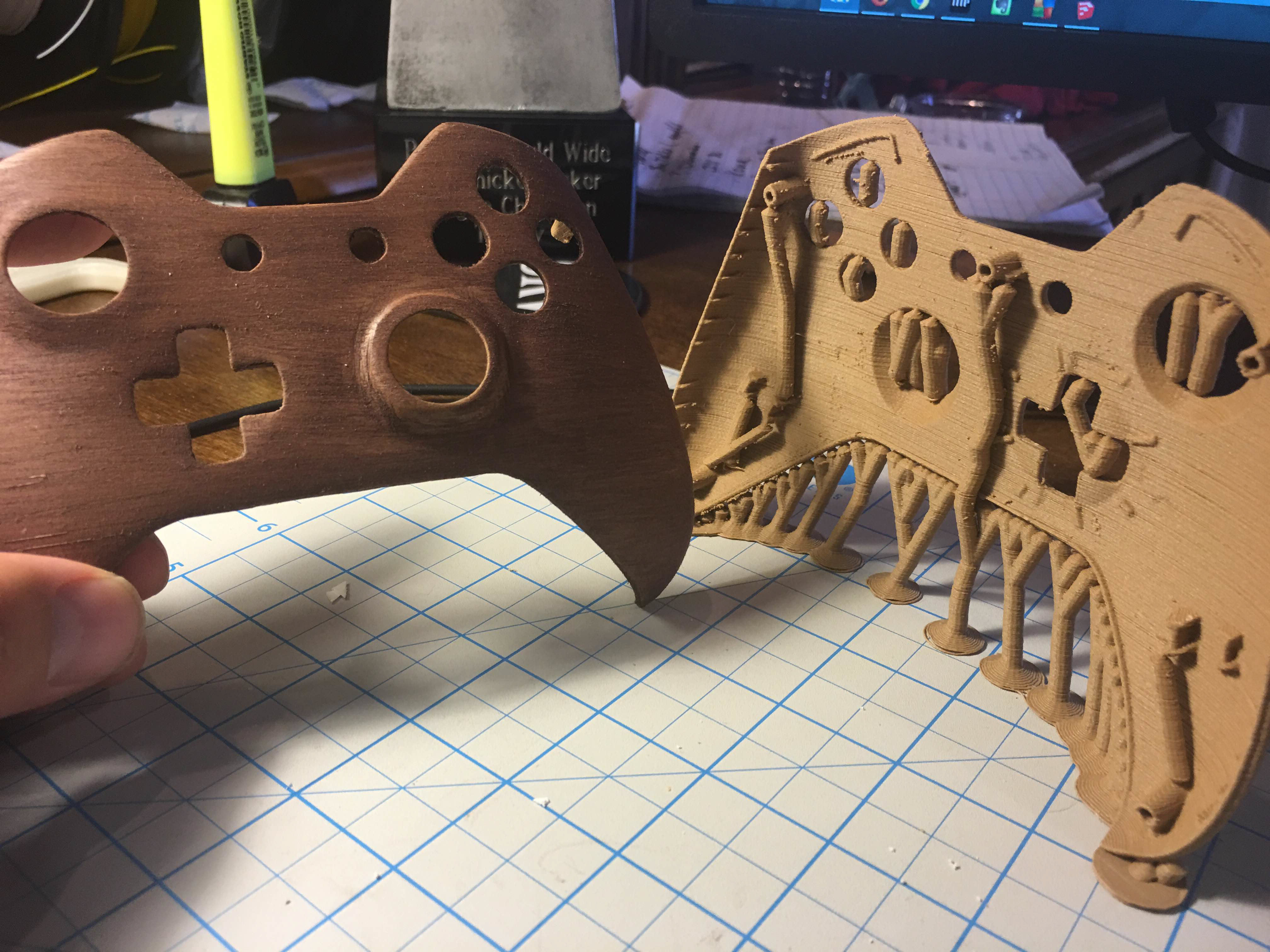 Xbox One Faceplate with stronger built in supports