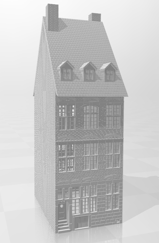 Residential building from 1658 - Aachener Wohnhaus von 1658 "Der kleine goldene Apfelbaum"