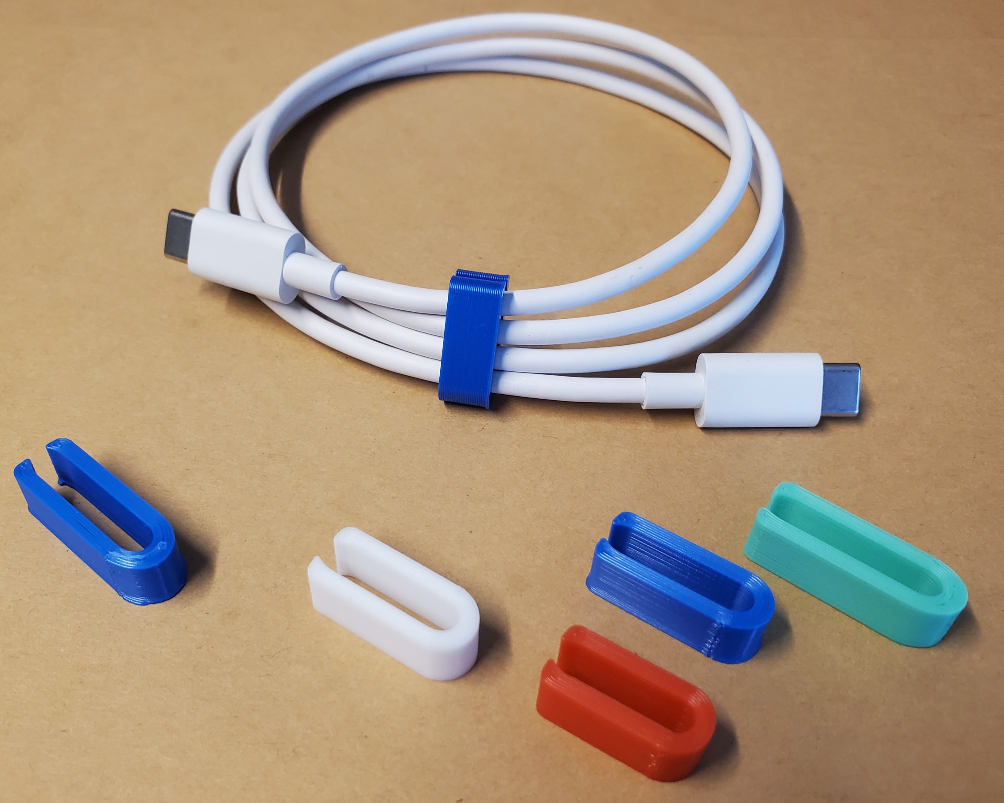 USB Cable Clips - 3 Sizes