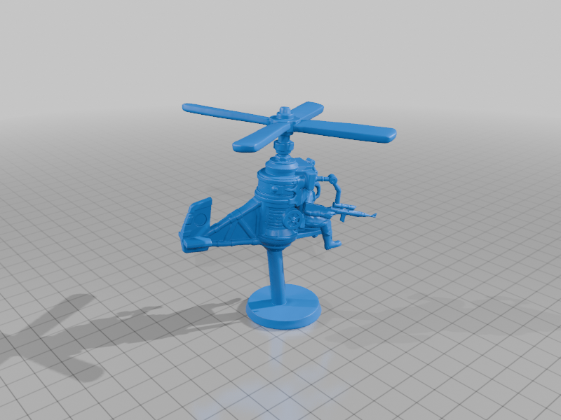Battle Copter Heroscape Proxy