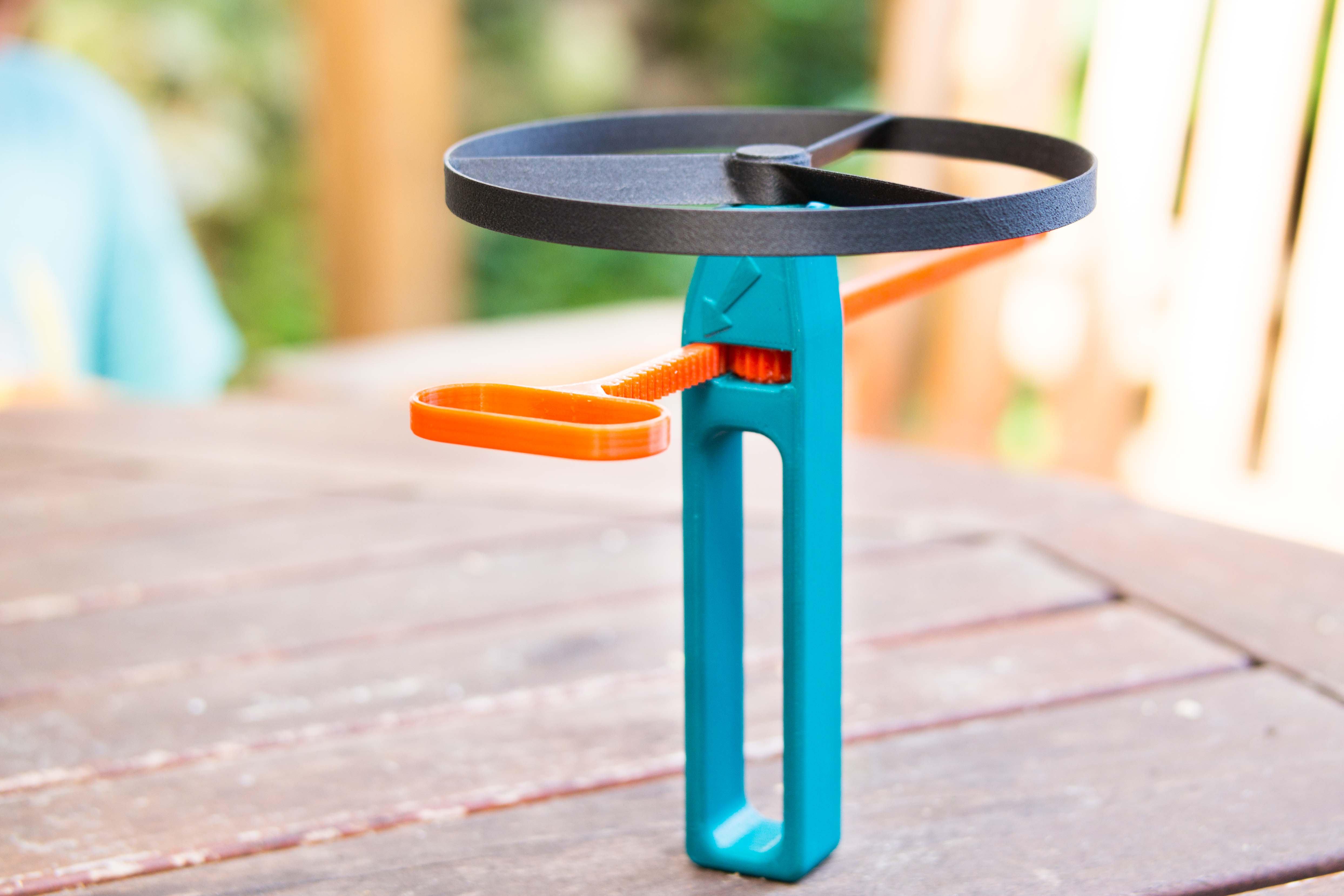 Strong Flying Propeller / Pull Copter for Kids :) (No supports!)