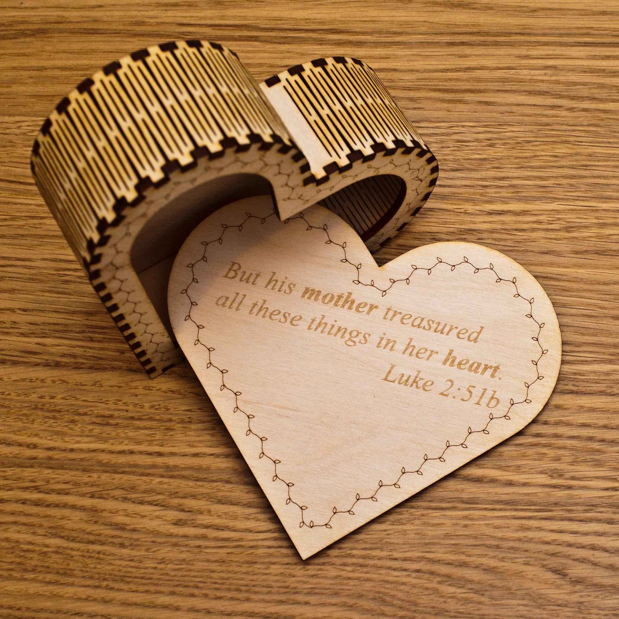 Heart Shaped Trinket Box