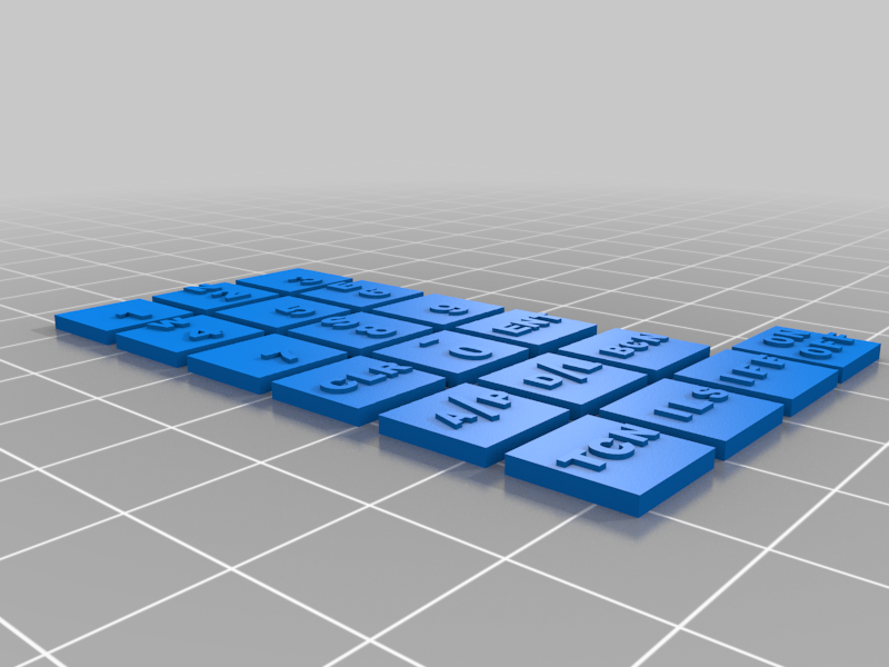 F18 UFC push button tops