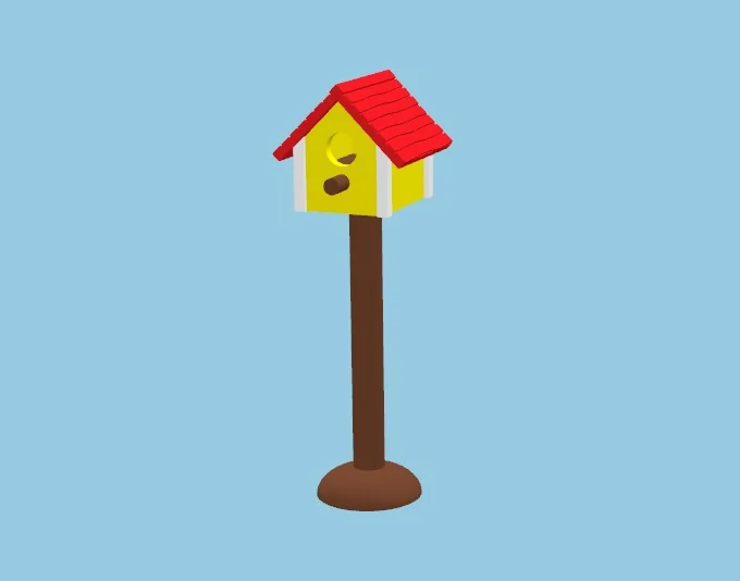 Birdhouse compatible with Playmobil or Sylvanian families