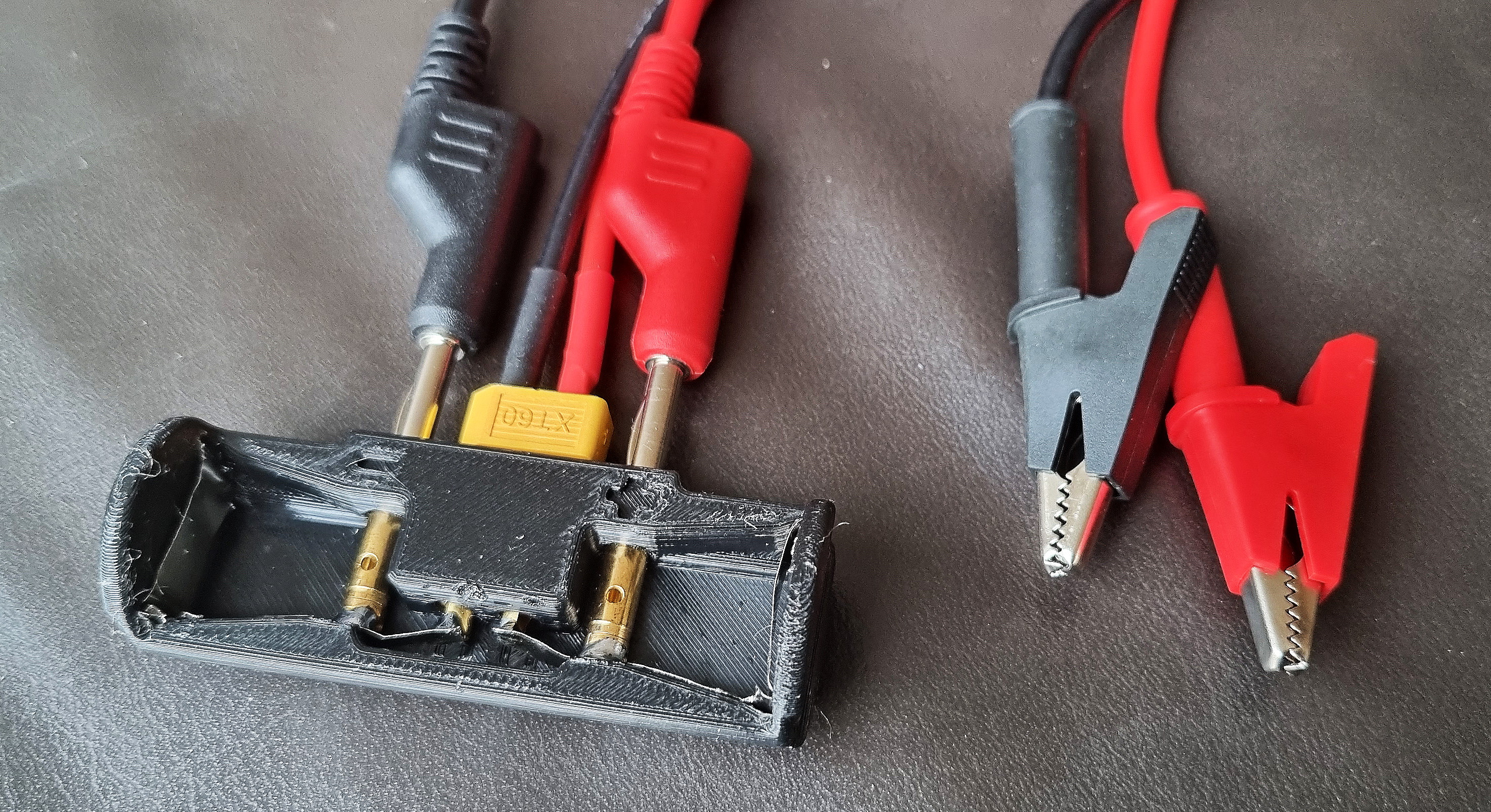 SKYRC MC3000 XT60/banana plug adaptor / XT60-/Bananenstecker-Adapter