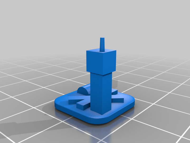 Axis and Allies Airfield Marker