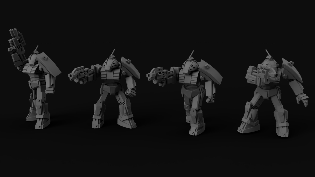 American Mecha - Bushman/Bushmaster mech