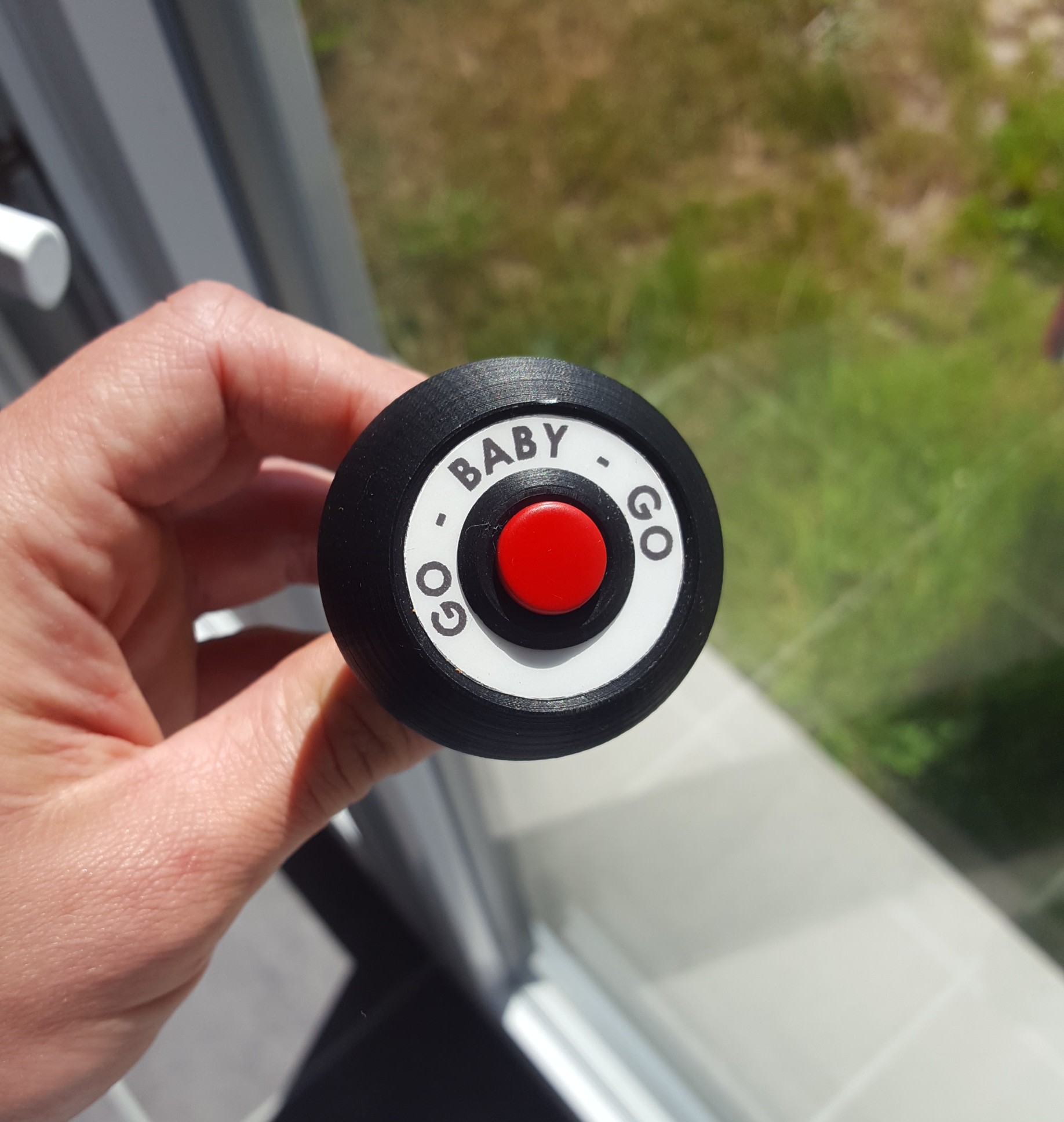 Gear knob GO-BABY-GO style