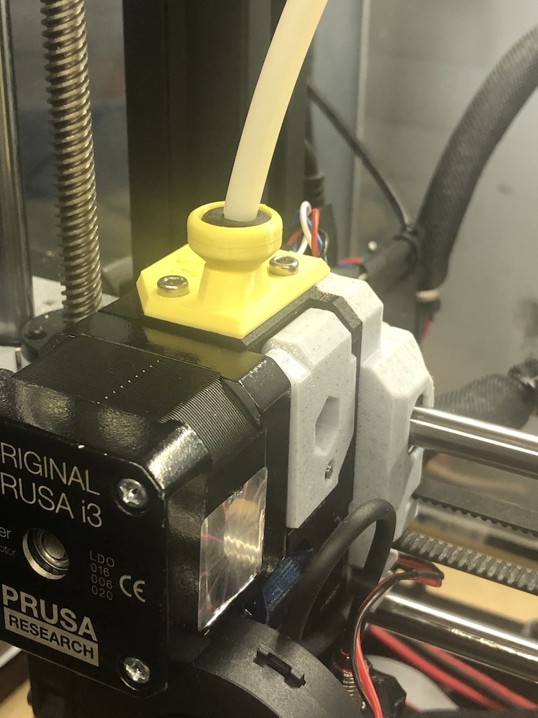 MK3 Bear Extruder Clip (for Palette 2, includes space for Rubber Grommet)