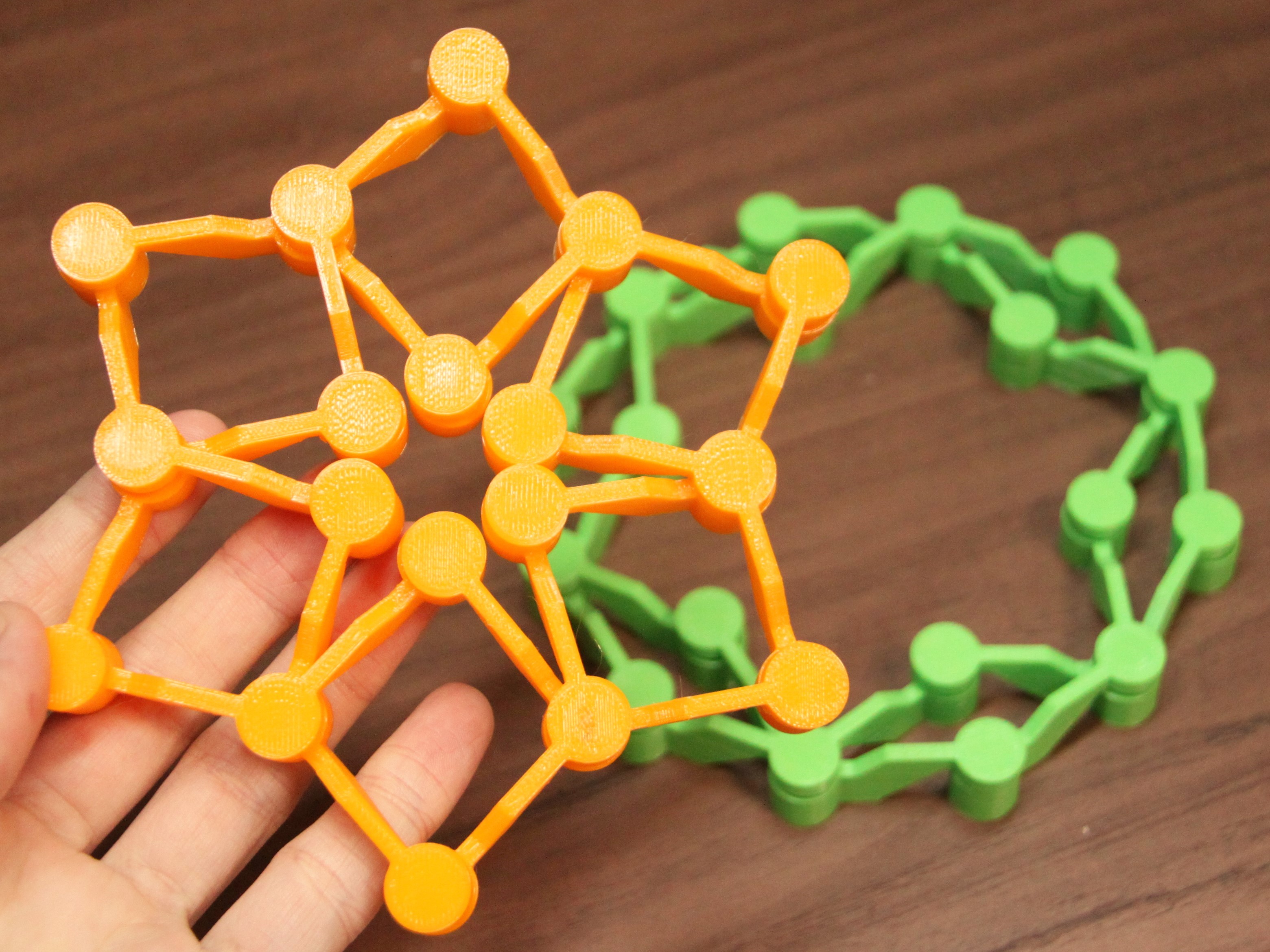 Print in Place Expanding Circular Linkage
