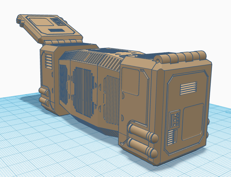 Tarkin Town - Cargo Container - Slum Housing - LEGION scenery