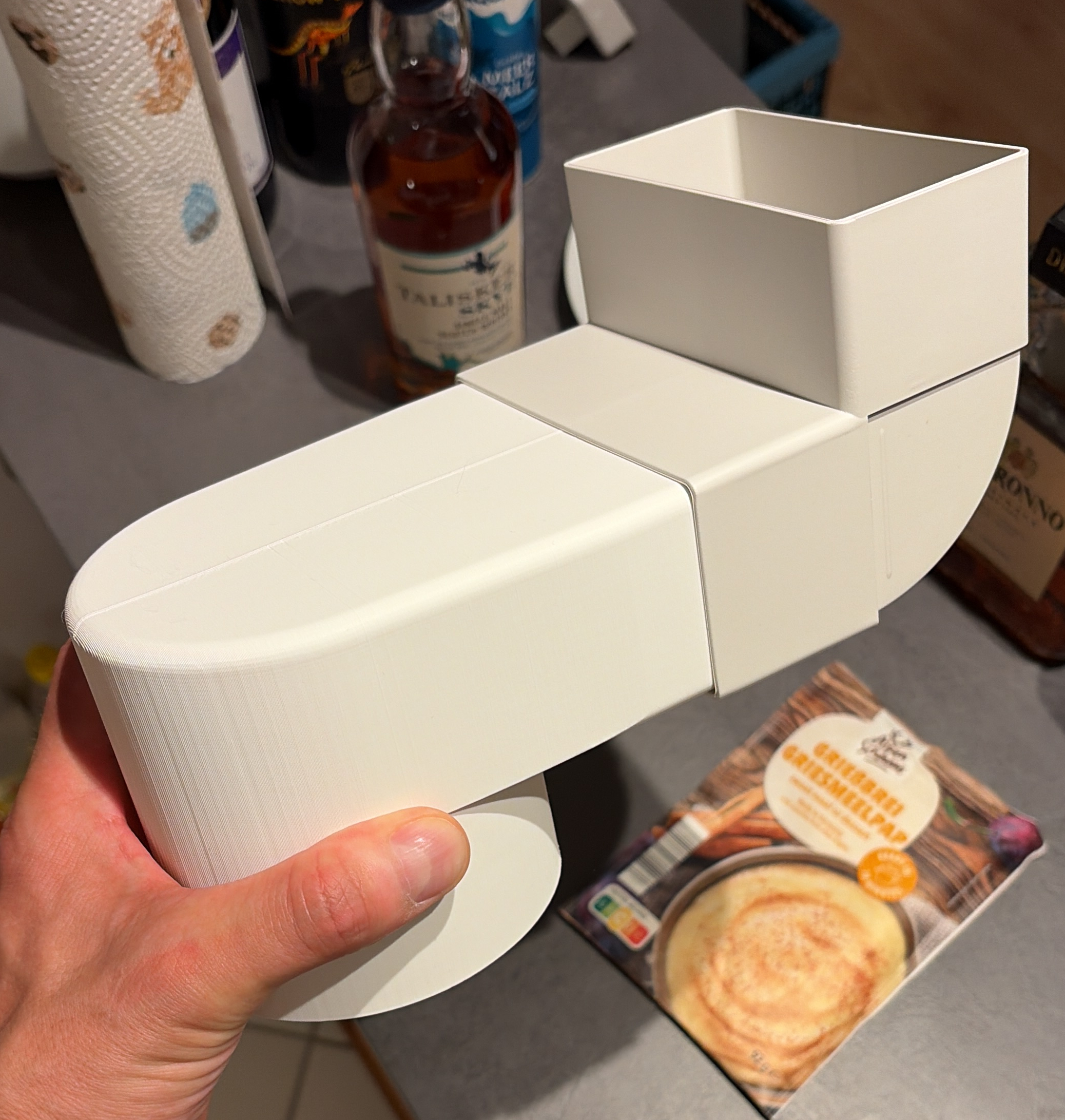 Kitchen Range Hood Duct Adapters (110×55 mm Flat Channel System)