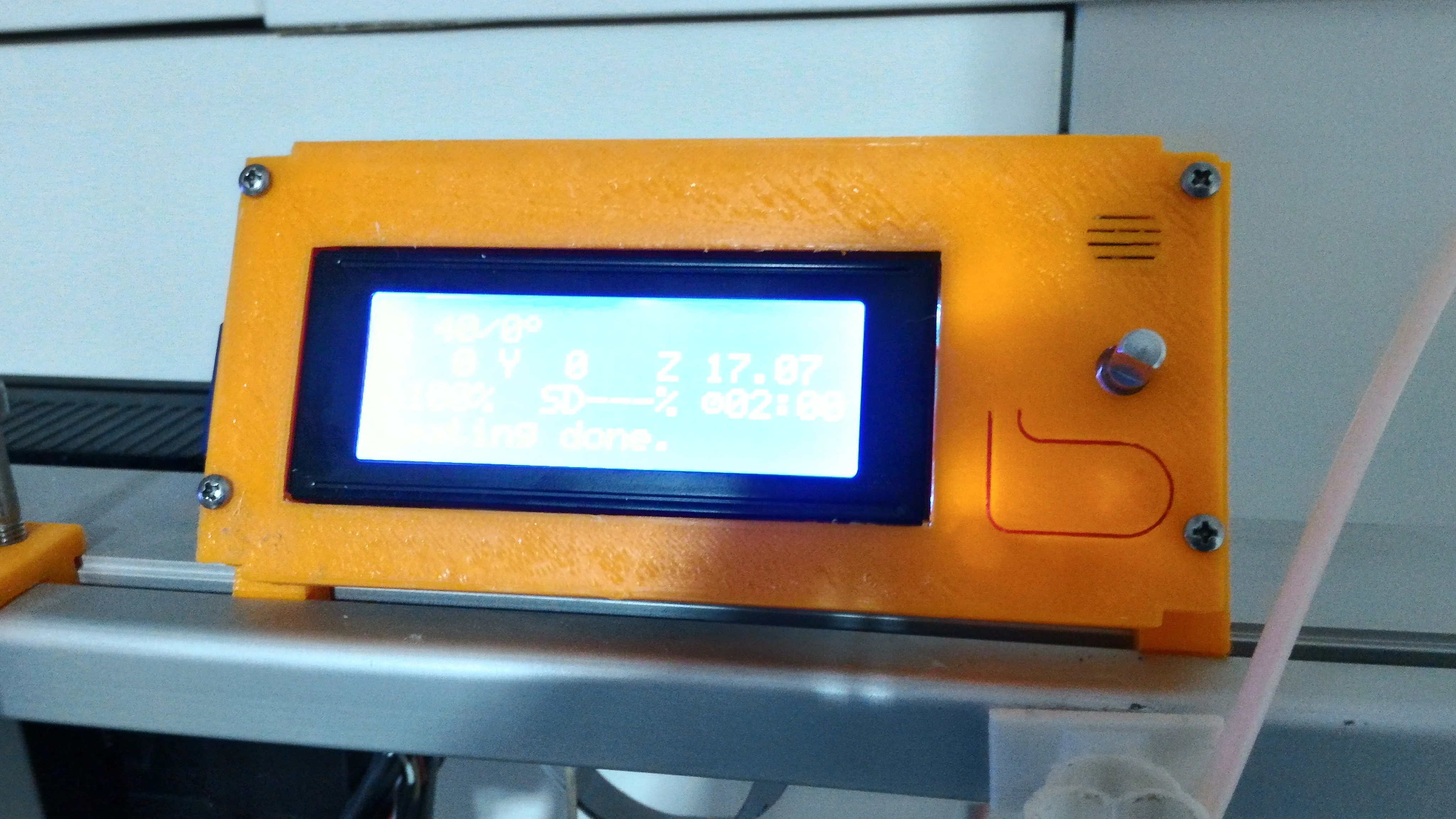 RepRap discount 2004 LCD Display front
